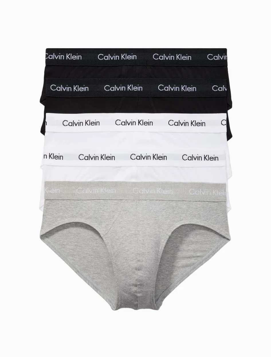 Calvin Klein Hombre Pack de 3 Bóxers Algodón con Stretch