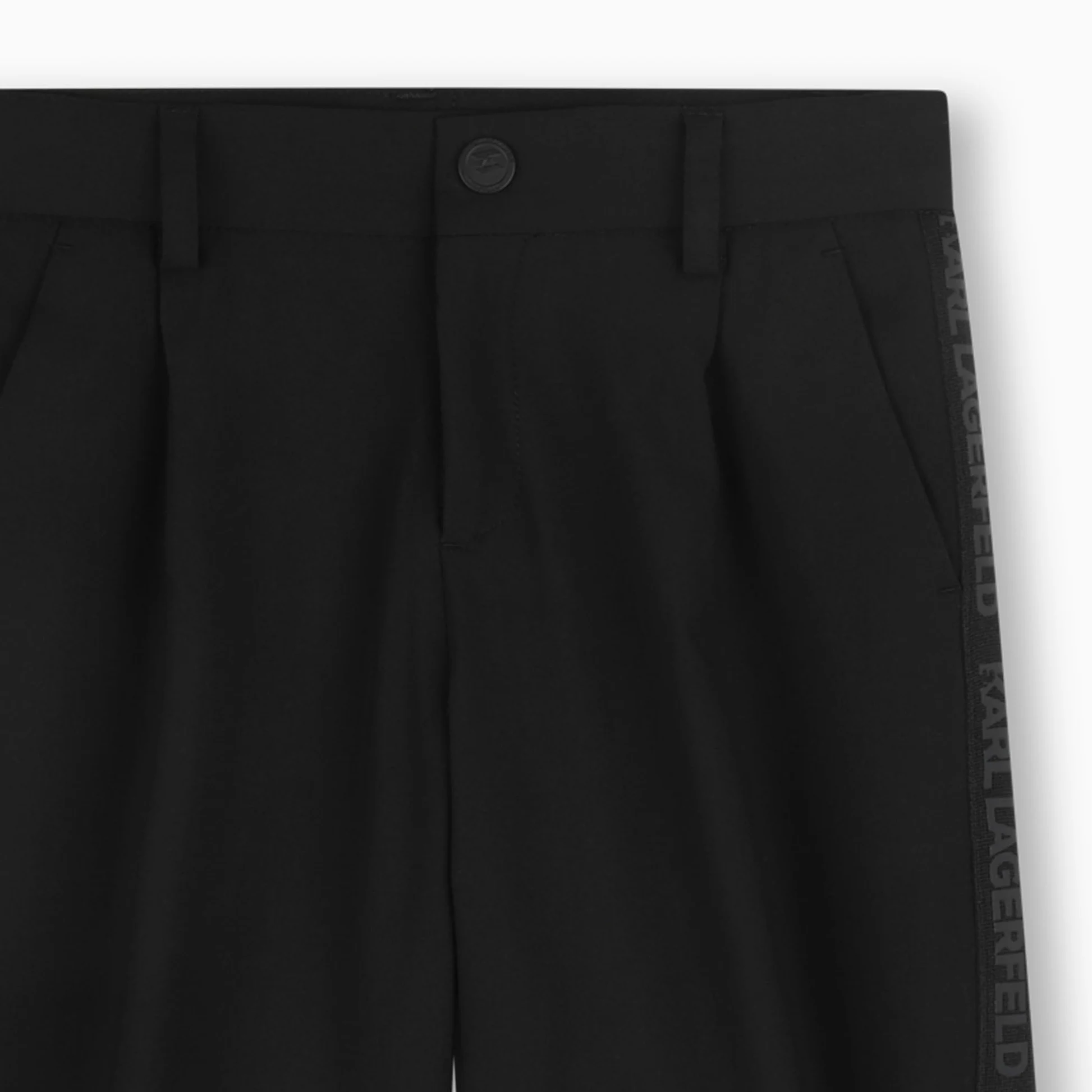 Karl Lagerfeld Pantalones para niño, Negro, 16 años