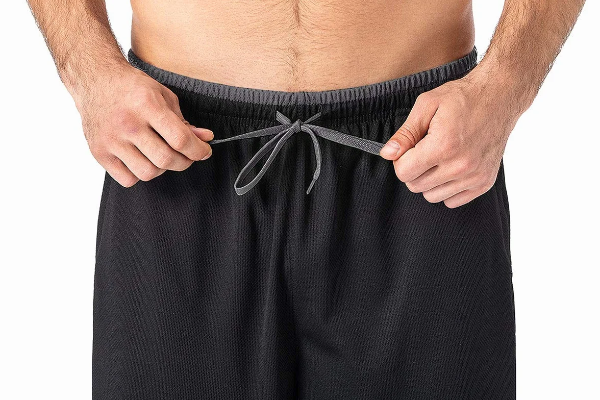 EKLENKSON - Pantalones para Hombre de Chándal para Hombre con Forro de Malla Bolsillos con Cremallera Parte Inferior Abierta