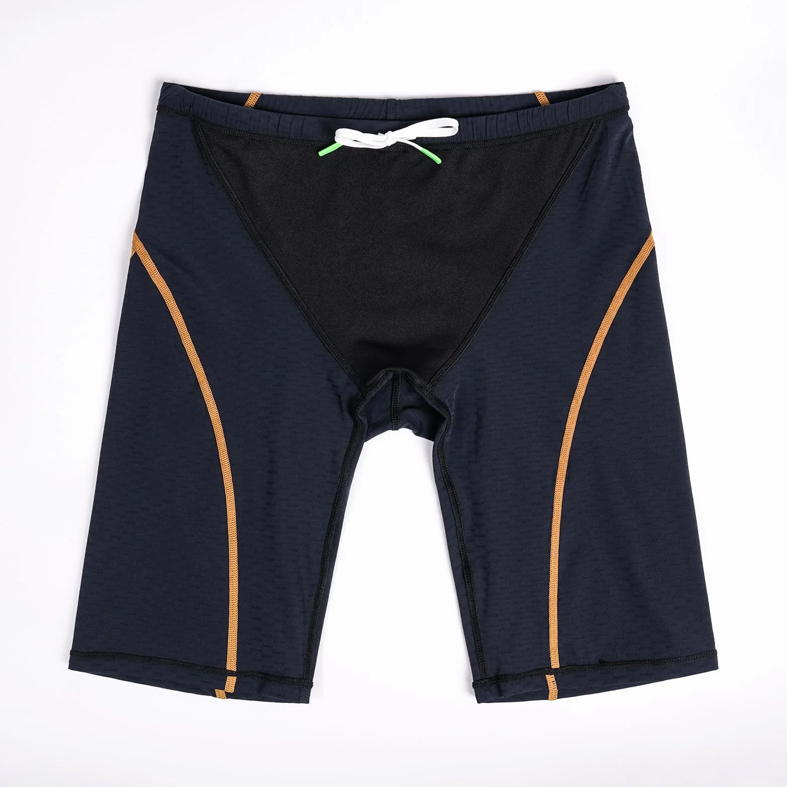 MY KILOMETRE Jammer de Natación Hombre – Bañador de Tejido Plano con Cordón Resistente al Cloro, Secado Rápido, Entrenamiento y Competición, UPF 50+
