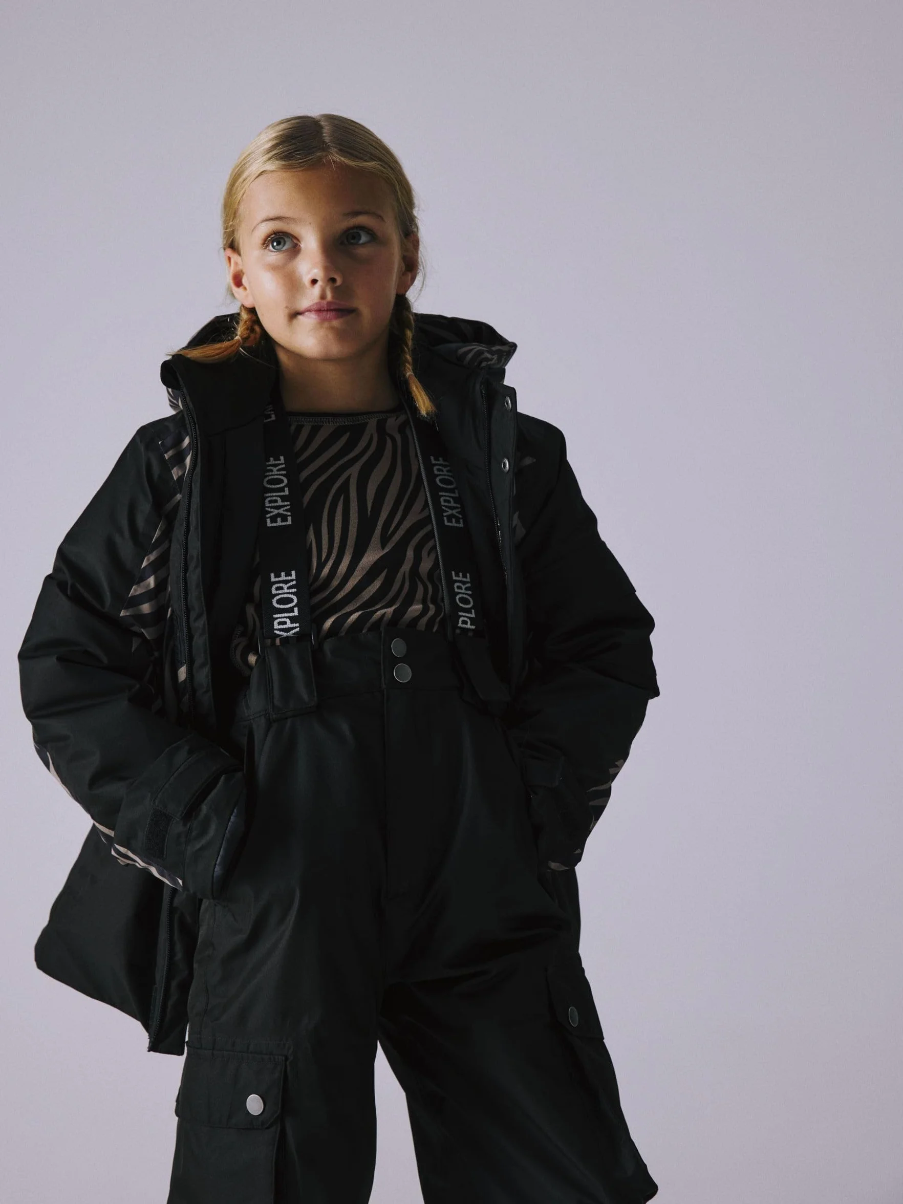 NAME IT Chaqueta de Nieve para Niñas
