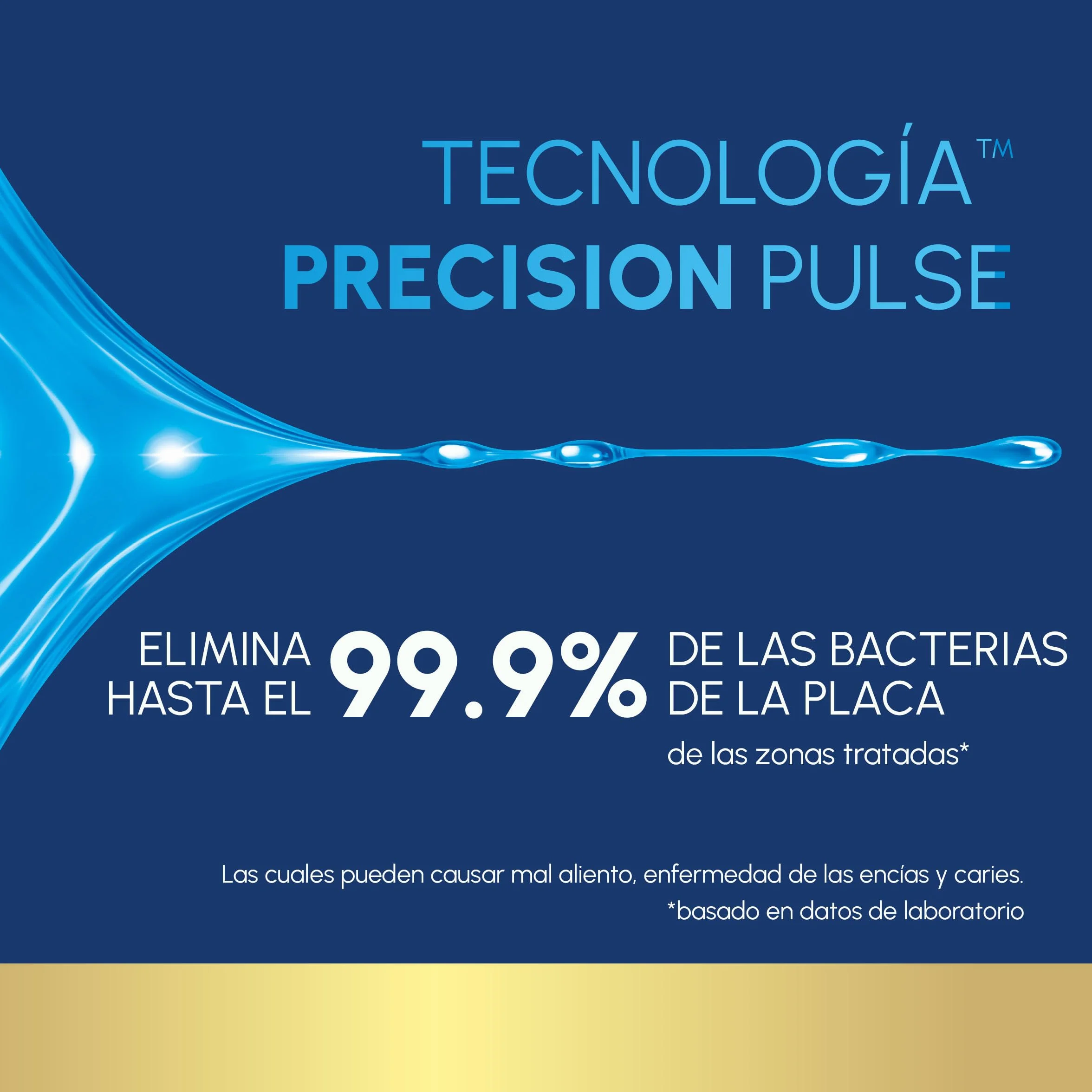 Waterpik Irrigador Dental Eléctrico WP-582EU, 3 Presiones, Cargador USB, Negro
