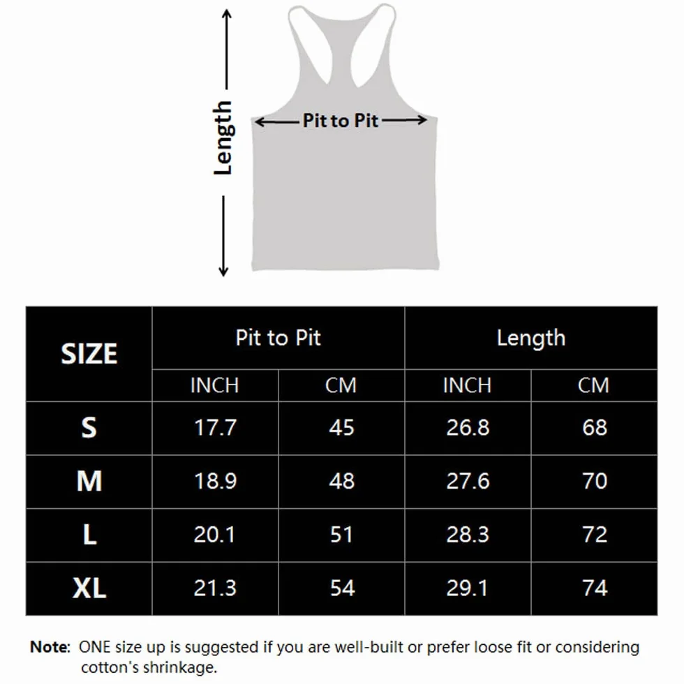 Muscle Gym Stringer Tank Tops para Entrenamiento Culturismo Chaleco Deportivo Racerback Algodón