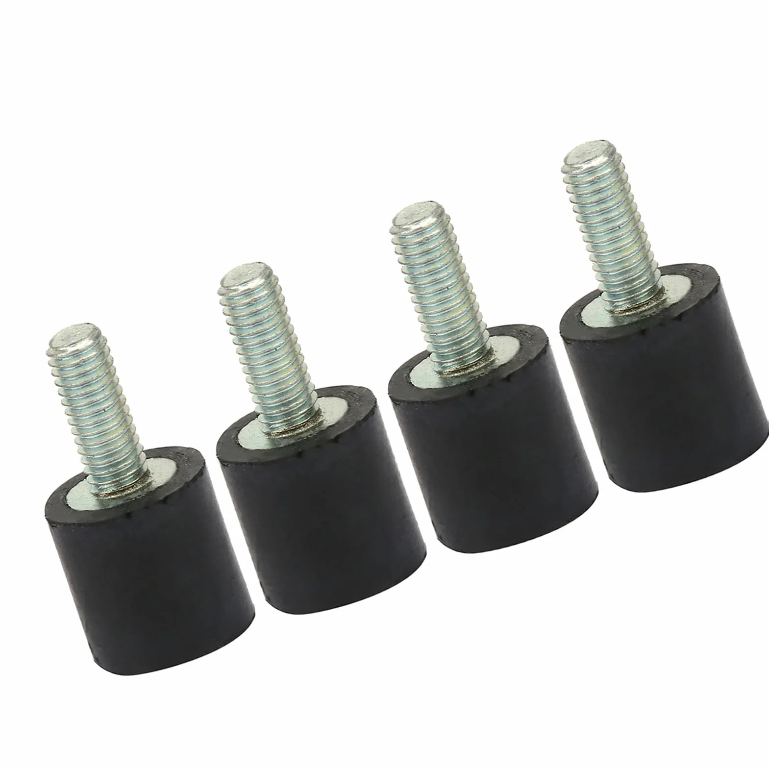 Fafeicy 4pcs Soportes de Goma Anti Vibración Silentblock VD8*8 M3*8 para Coche Barco Compresores Motores