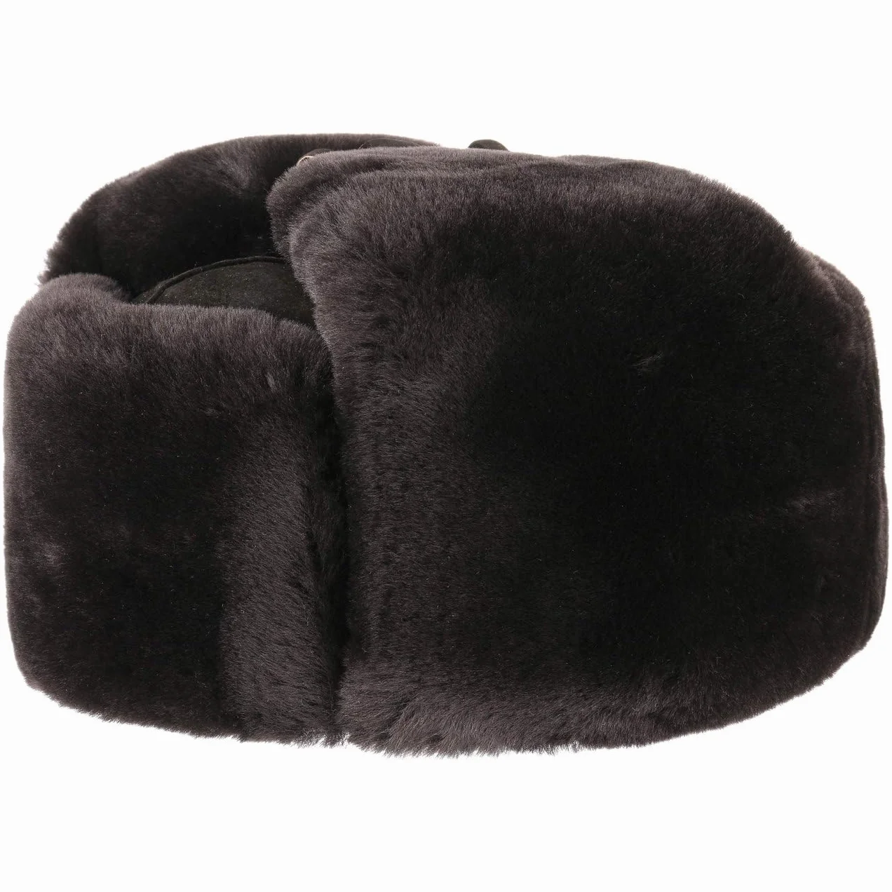 Lierys Gorro de Piel Schiwago Uschanka con Forro Acolchado Lana Virgen Invierno S-XXL
