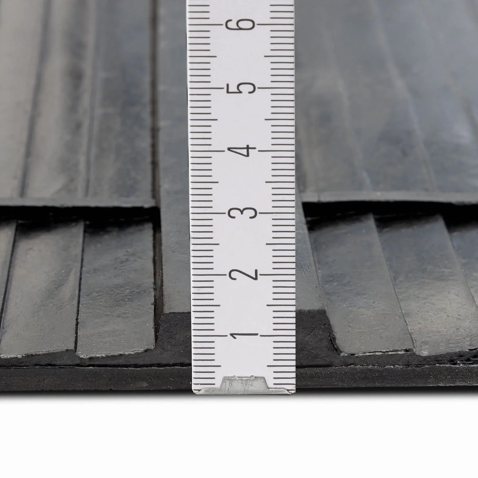 Esterilla antideslizante para rampa de remolque para caballos 155 x 175 cm, alfombrilla de goma