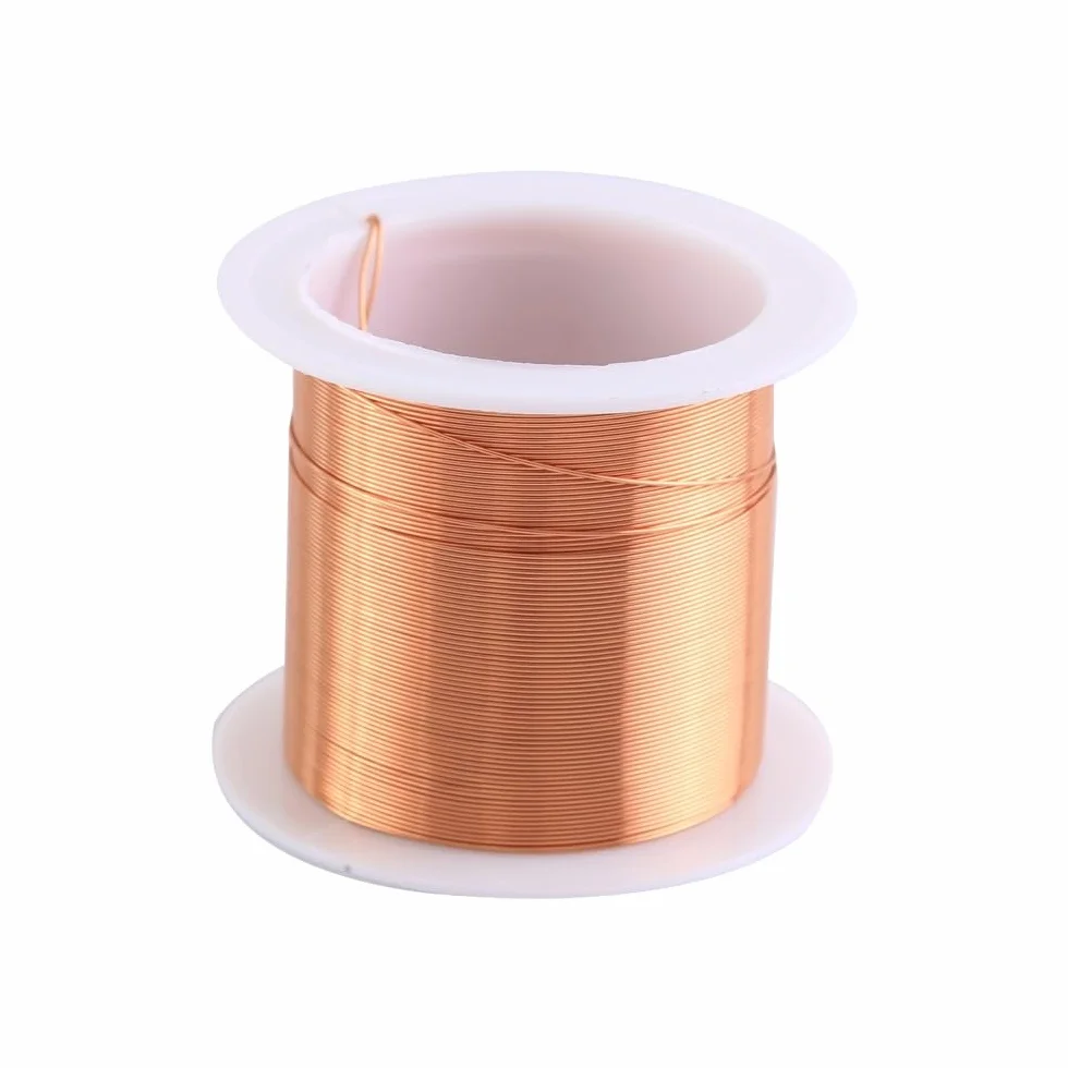 Alambre magnético de cobre esmaltado 0,4 mm 15 m para joyería artesanal