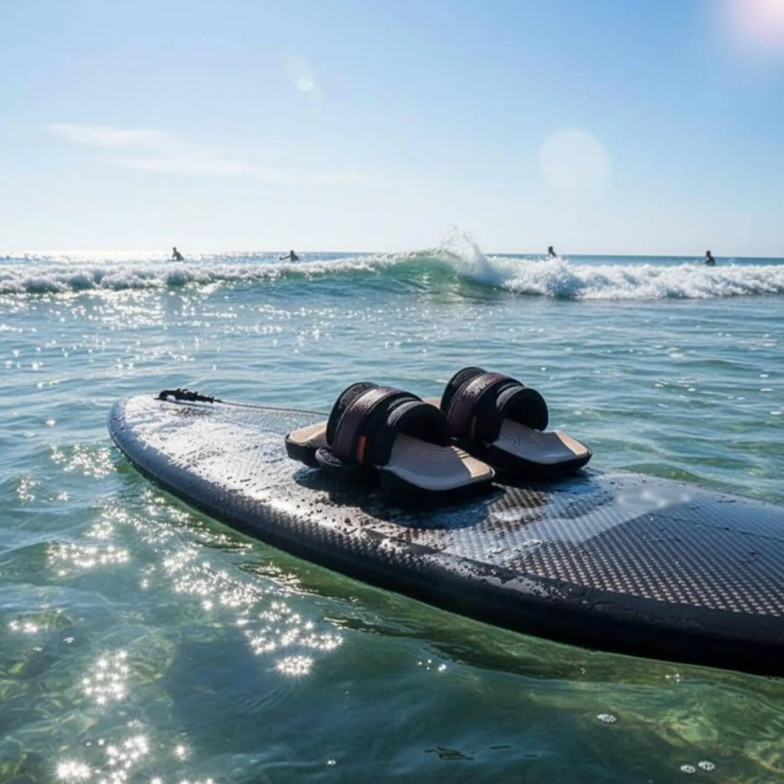 F Fityle Calzado para Tabla de Surf Grips Protectores Fundas Cubiertas con Diseño Antideslizante y Ajuste por TPU para Uso Frecuente Adecuado para Surf y Maniobras en Ola