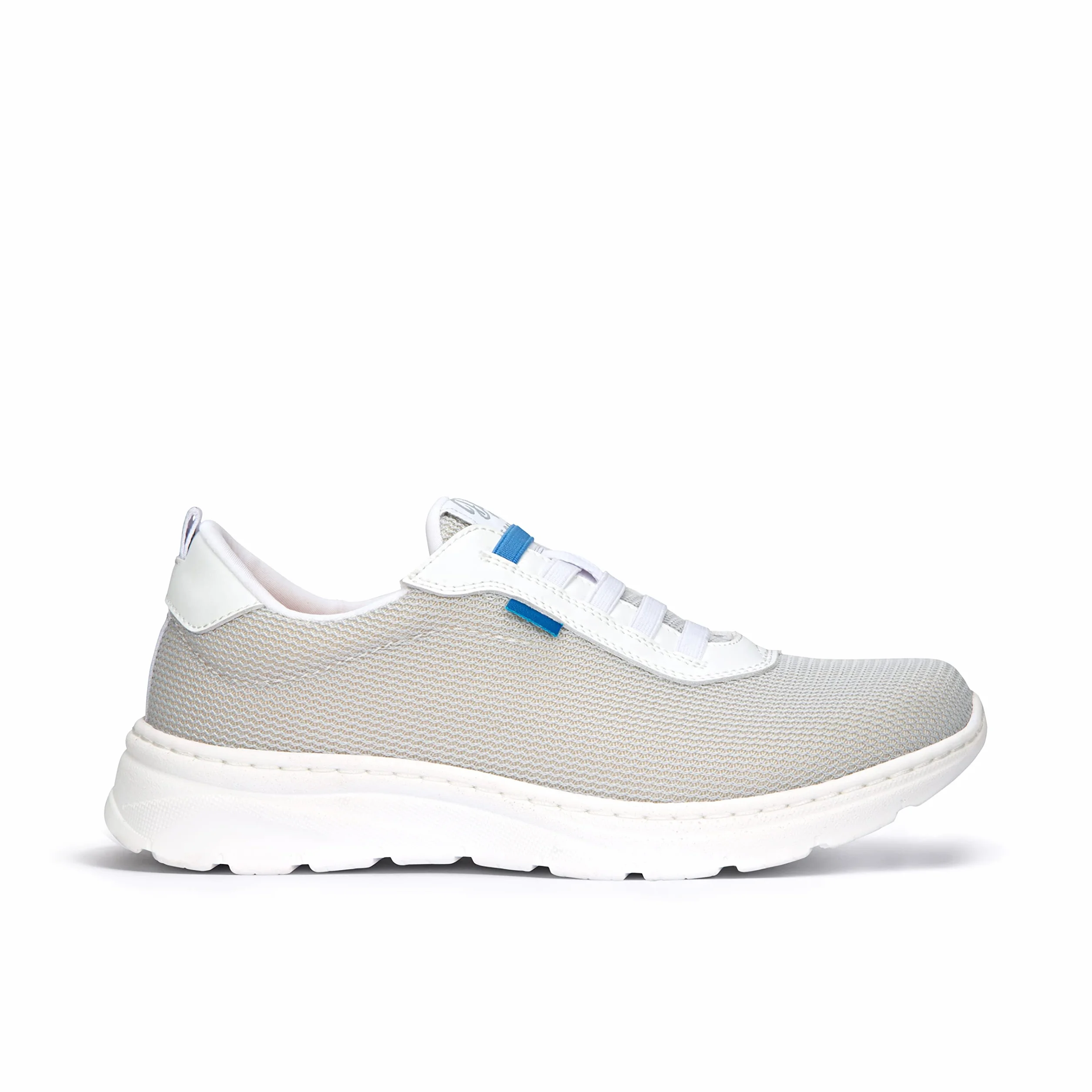 DIAN - Zapatilla de Trabajo para Sanidad y Hostelería Unisex en Colores, Plantilla Acolchada y Suela Antideslizante, Material Textil Transpirable y Repelente a Líquidos, Alicante
