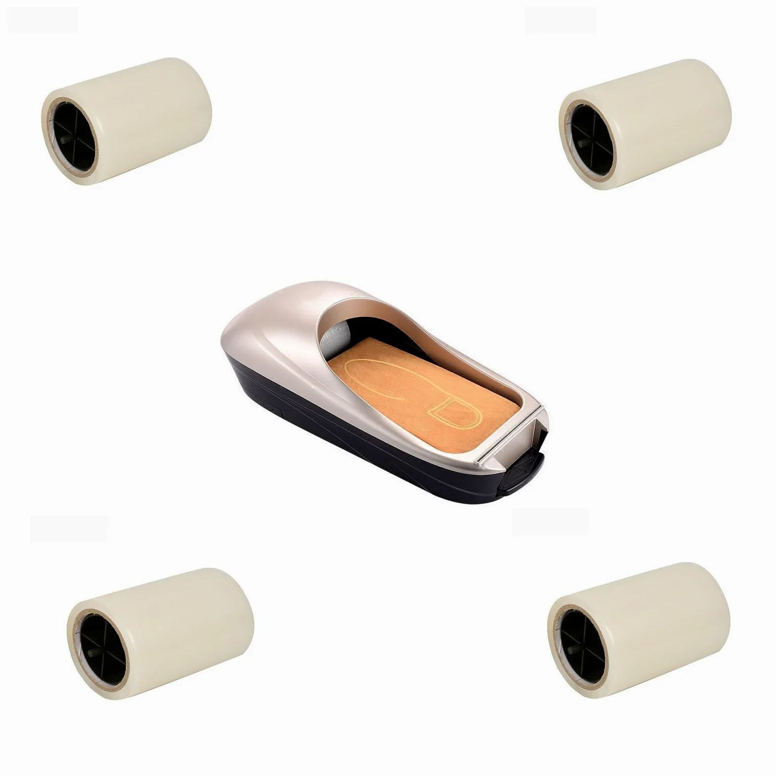 Dispensador automático de cubrezapatos, máquina para cubrir zapatos, máquina automática de película para zapatos, dispensador portátil de cubrezapatos desechables, para hogar, oficina, supermercado,