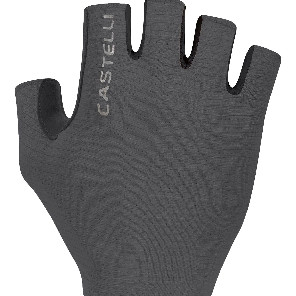 CASTELLI Guante espresso para hombre, guantes de ciclismo de dedo corto con acolchado y protección UPF para ciclismo de carretera y grava