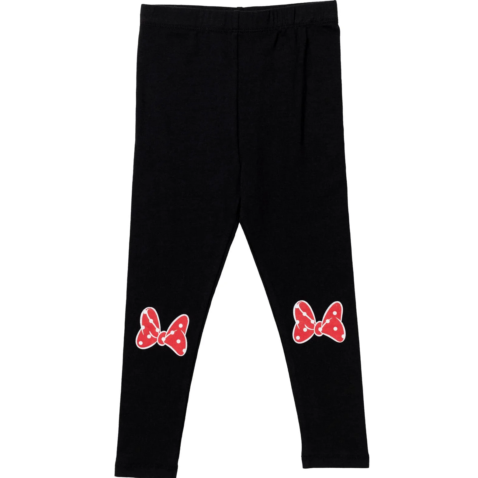 Disney Minnie Mouse - Chaleco con cremallera y polainas, diseño gráfico de camiseta y leggings de 3 piezas para niños grandes