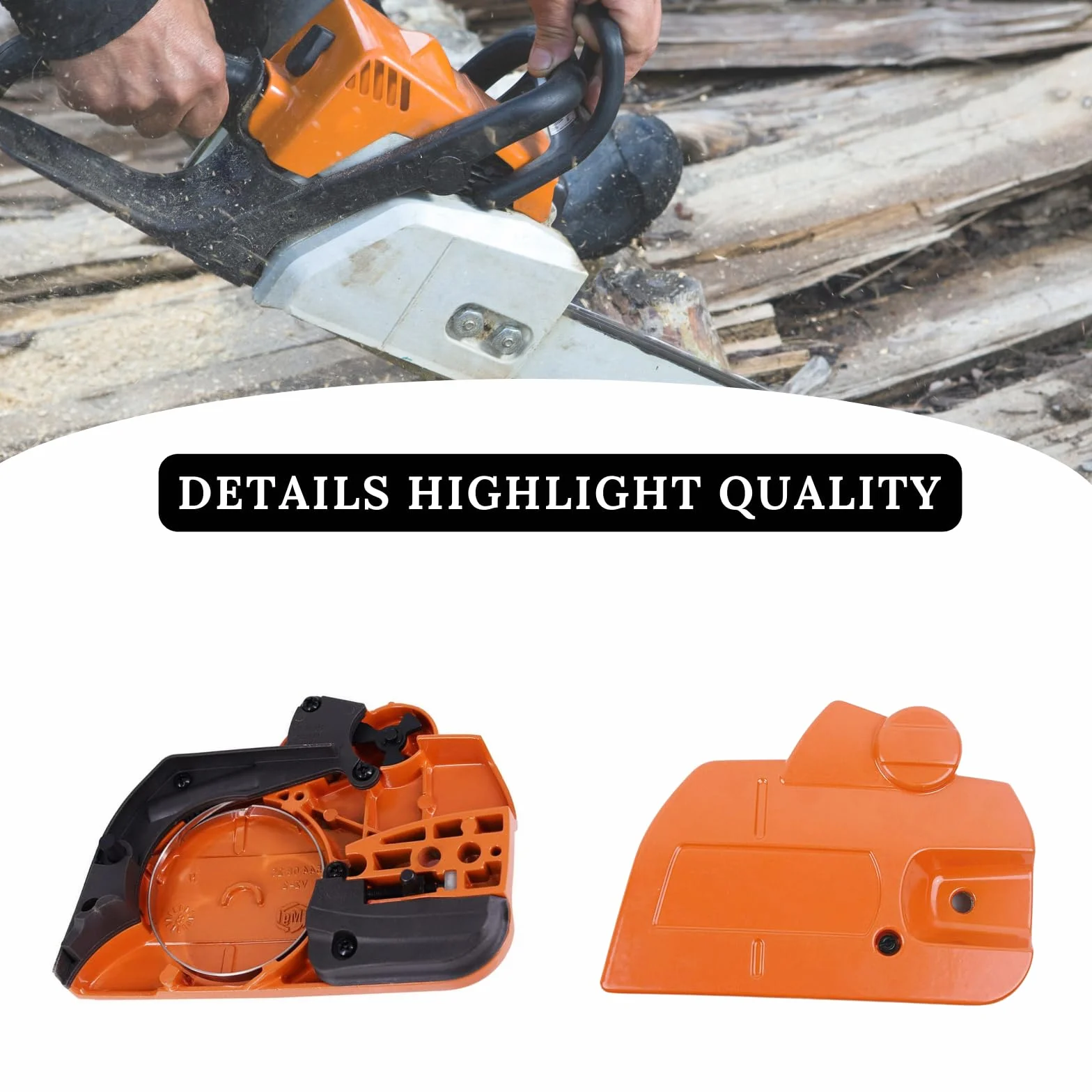 Zestaw sprzęgła z hamulcem łańcucha do pilarki Husqvarna 445 450 544097901 544097902