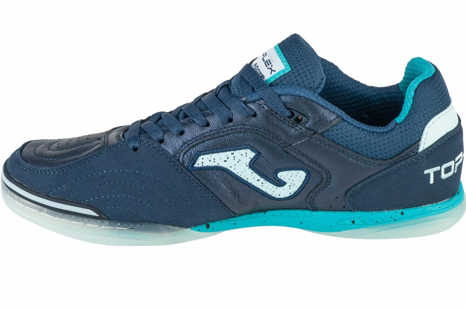 Joma Top Flex 2504 IN TOPS2504IN Zapatillas de Interior para Hombre, Azul Marino/Azul