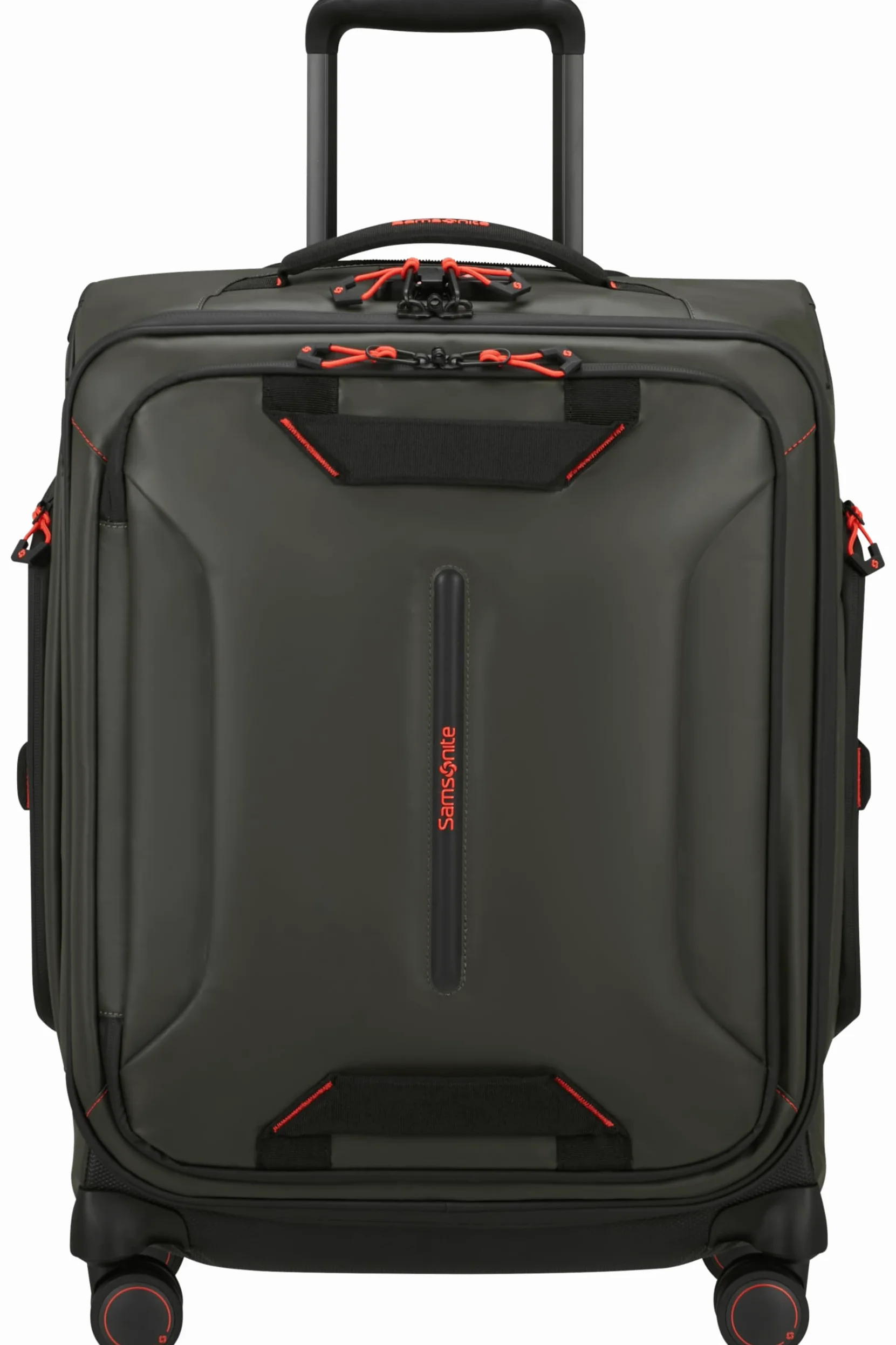 Samsonite Ecodiver Maleta 4 Ruedas Equipaje de Mano 55 cm y 50 litros Maxima Capacidad. Verde