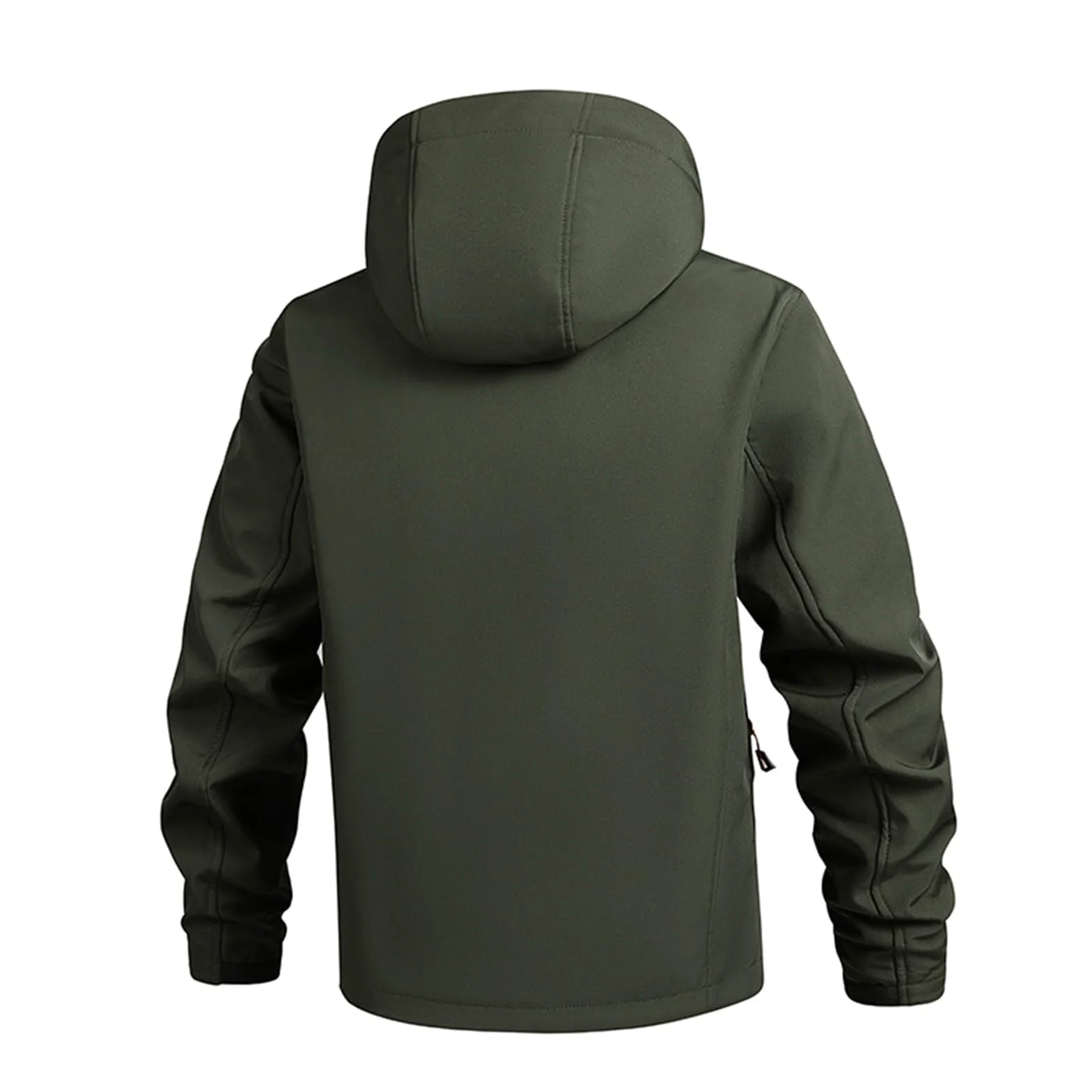 Generisch Chubasquero para hombre, chaqueta de exterior, impermeable y funcional, práctica chaqueta softshell multifunción, chaqueta de senderismo Anorak para hombre, chaqueta de trekking con