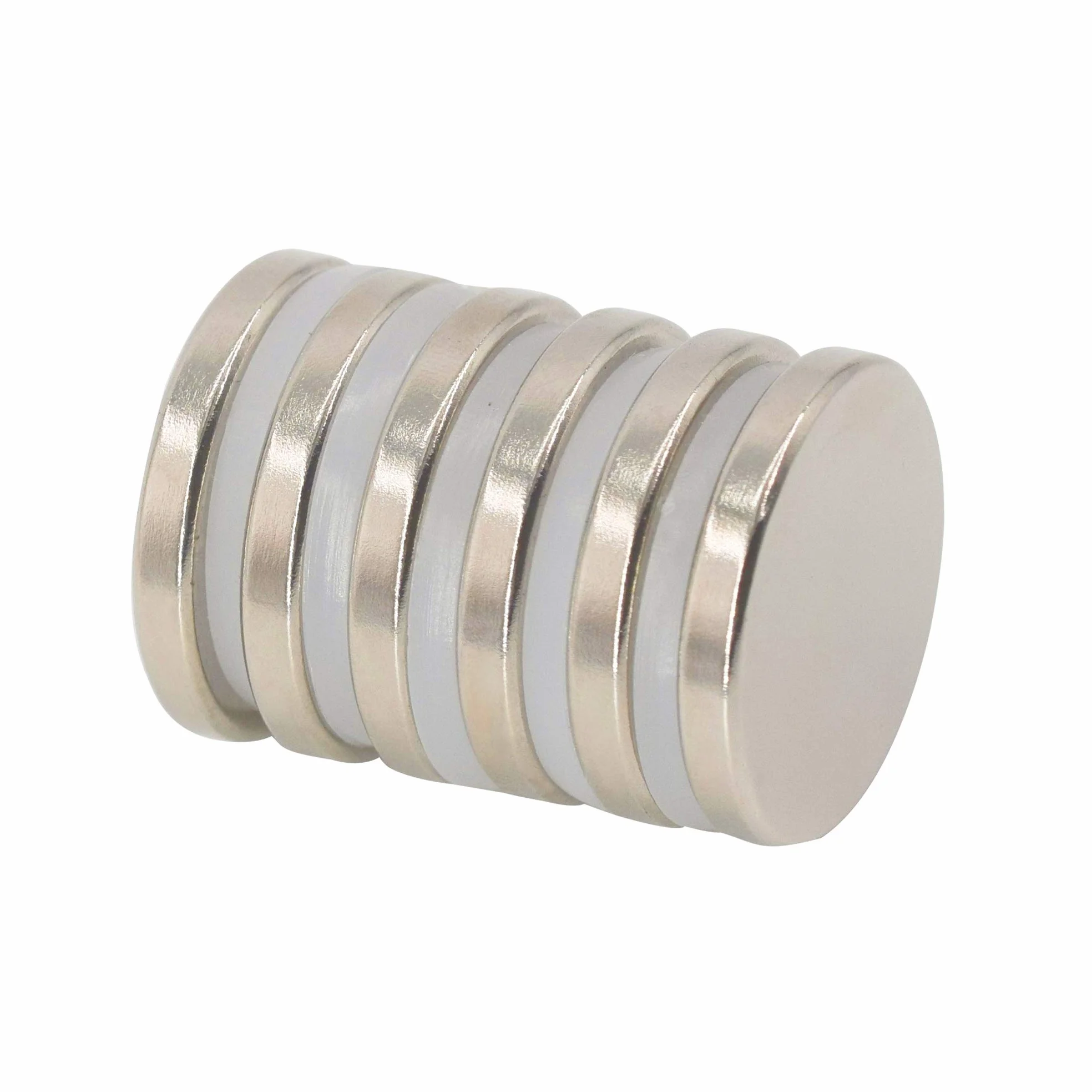 Magnetpro Imán de disco de neodimio 25 mm x 3 mm 6 kg Fuerza Paquete de 6