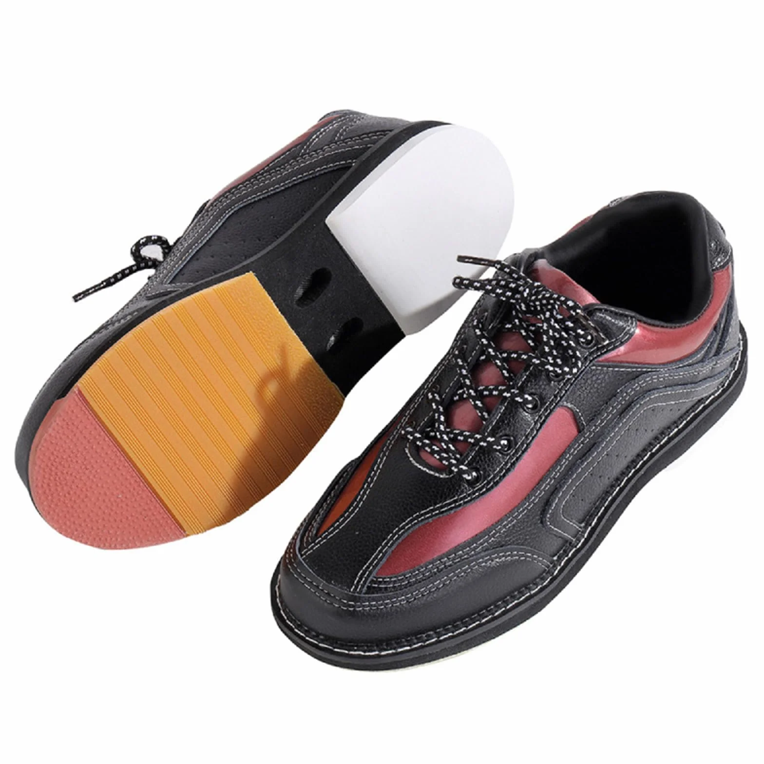 Zapatillas Deportivas Bowling,Zapatos De Bolsos Bowling,Zapatos De Bowling Adulto,CóModo Y Flexible,Uso Prolongado,Buen Soporte,Fiestas Corporativas Y Cualquier Evento Entretenido