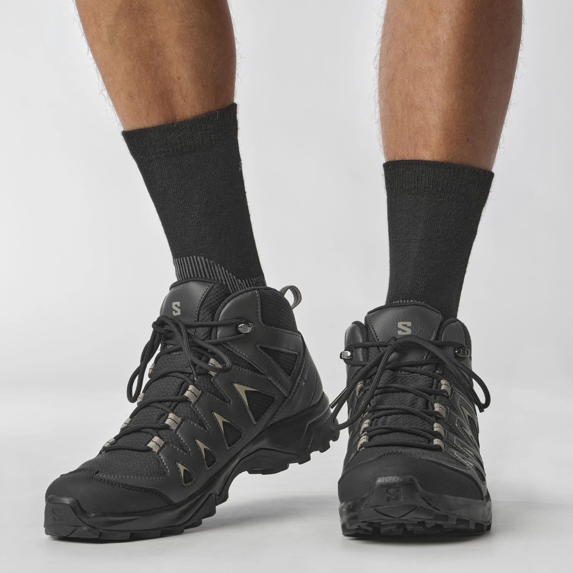 SALOMON X Braze Mid Gore-Tex Zapatillas Outdoor para Hombre, Básicos para el senderismo, Diseño deportivo, Uso versátil