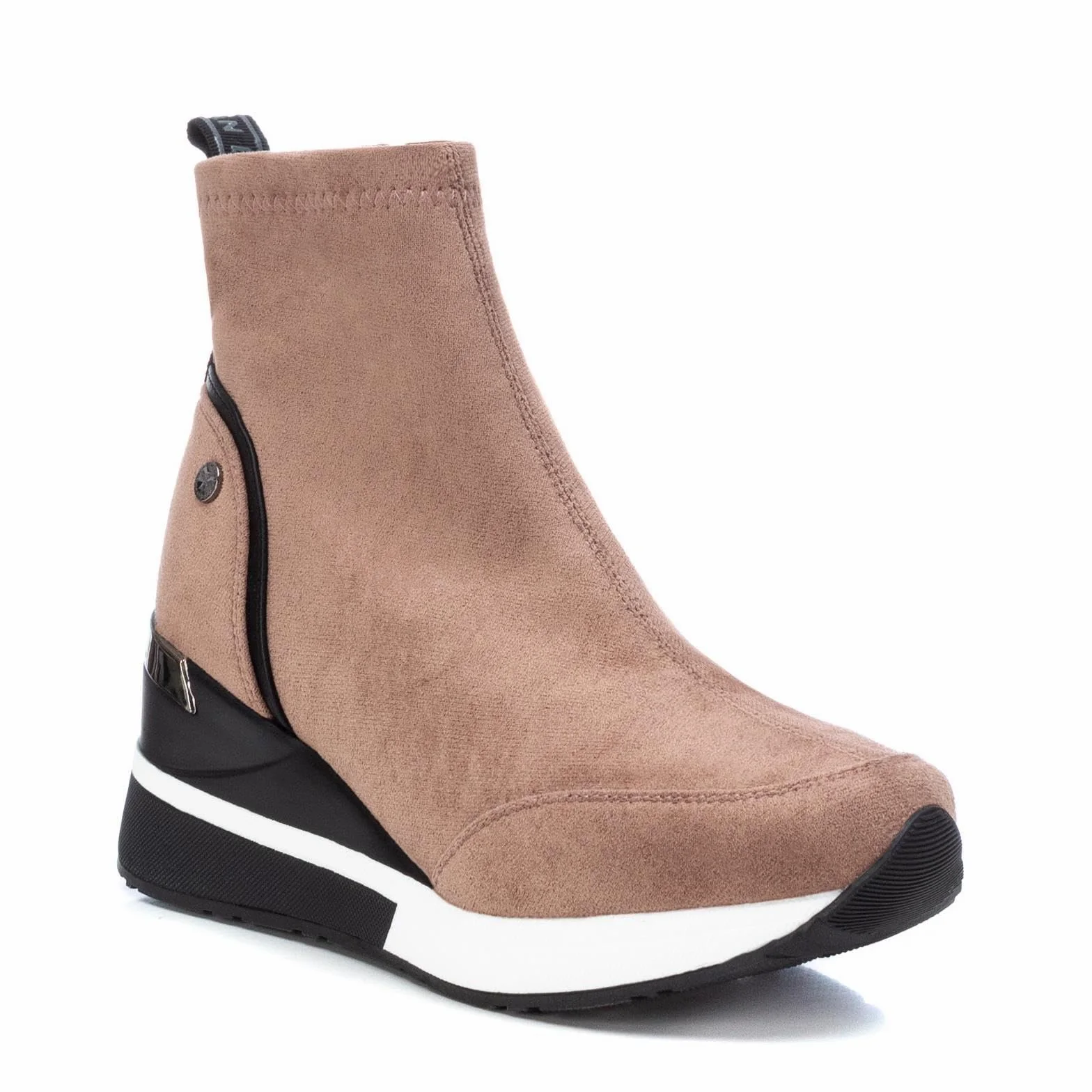 XTI - Botines Planos 140057 Mujer Negro