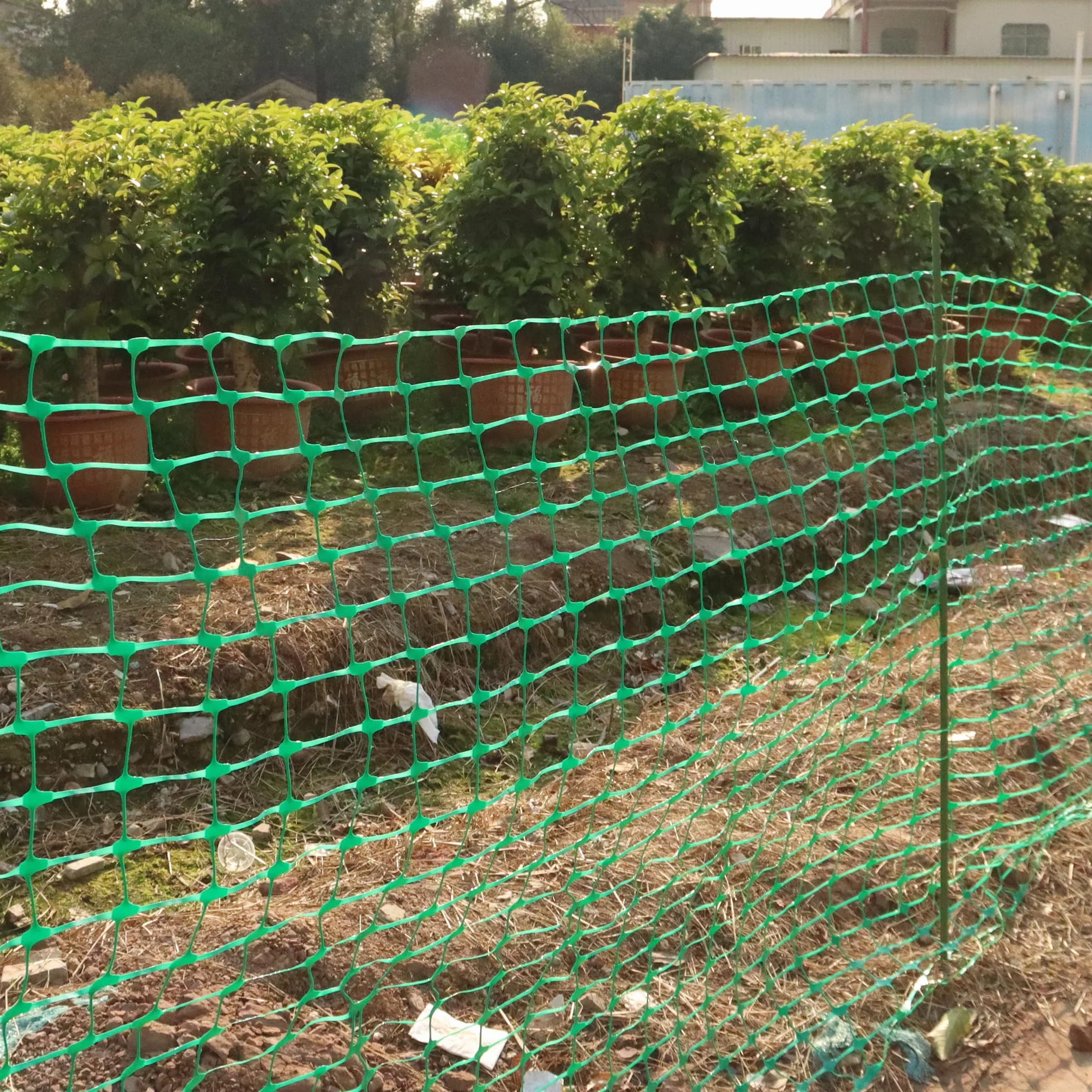 HENGMEI Valla de Construcción 80 m x 100 cm Red de Protección de Plástico Verde