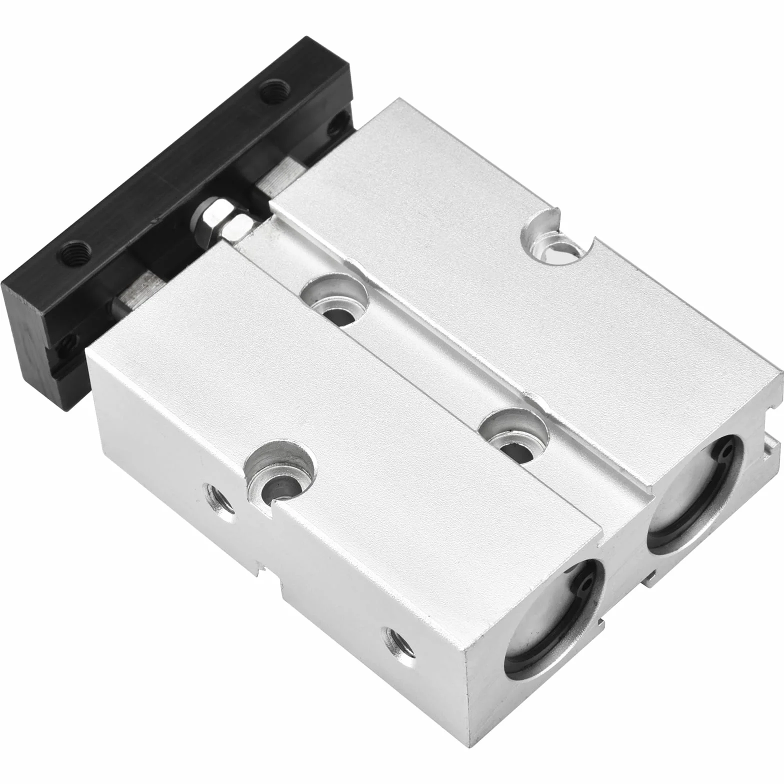 Heschen Cilindro neumático TN16-10 TDA16-10 doble efecto aluminio 16 mm 10 mm imán