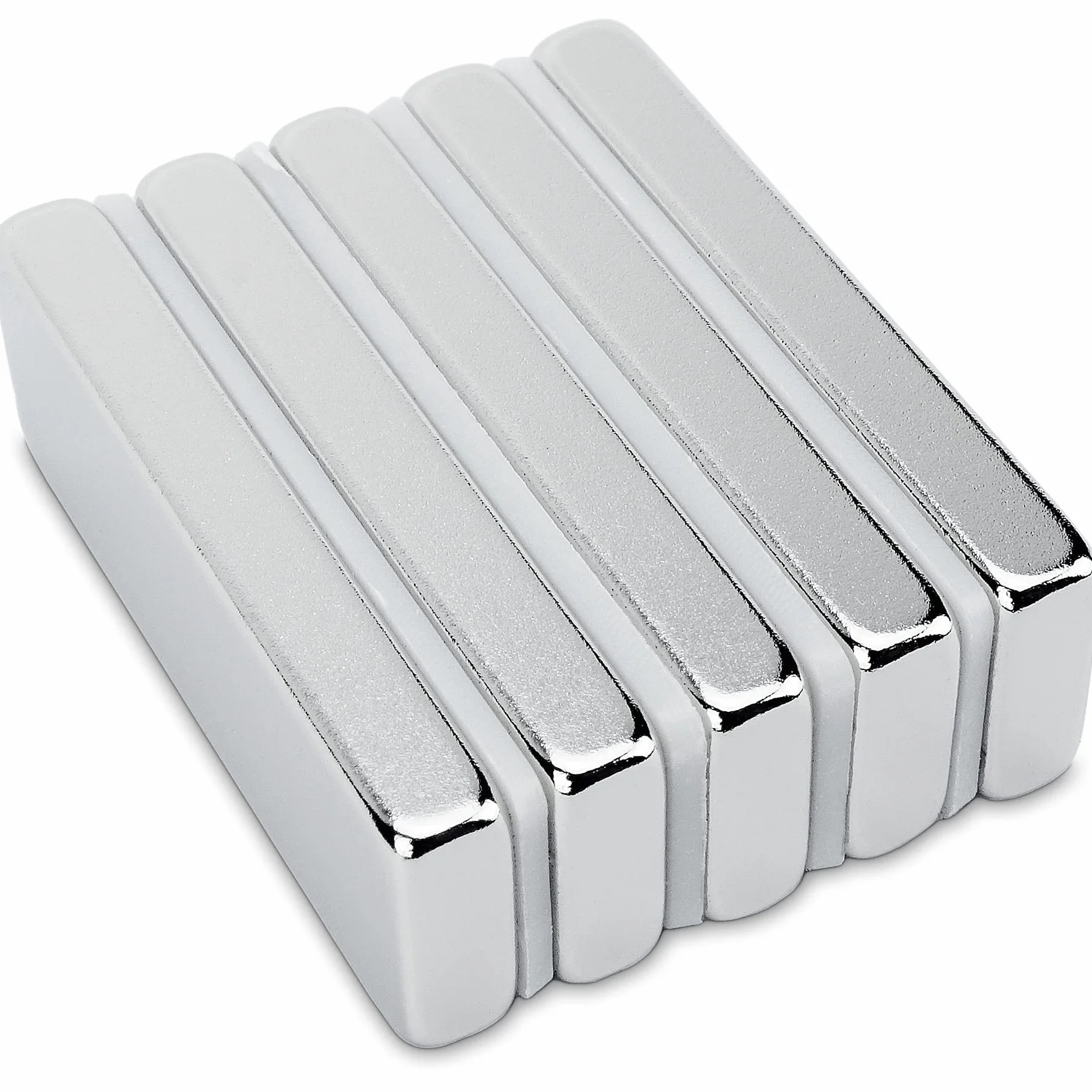 Imán de neodimio rectangular 30x10x4 mm 5,4 kg Sensei 5 piezas barras magnéticas