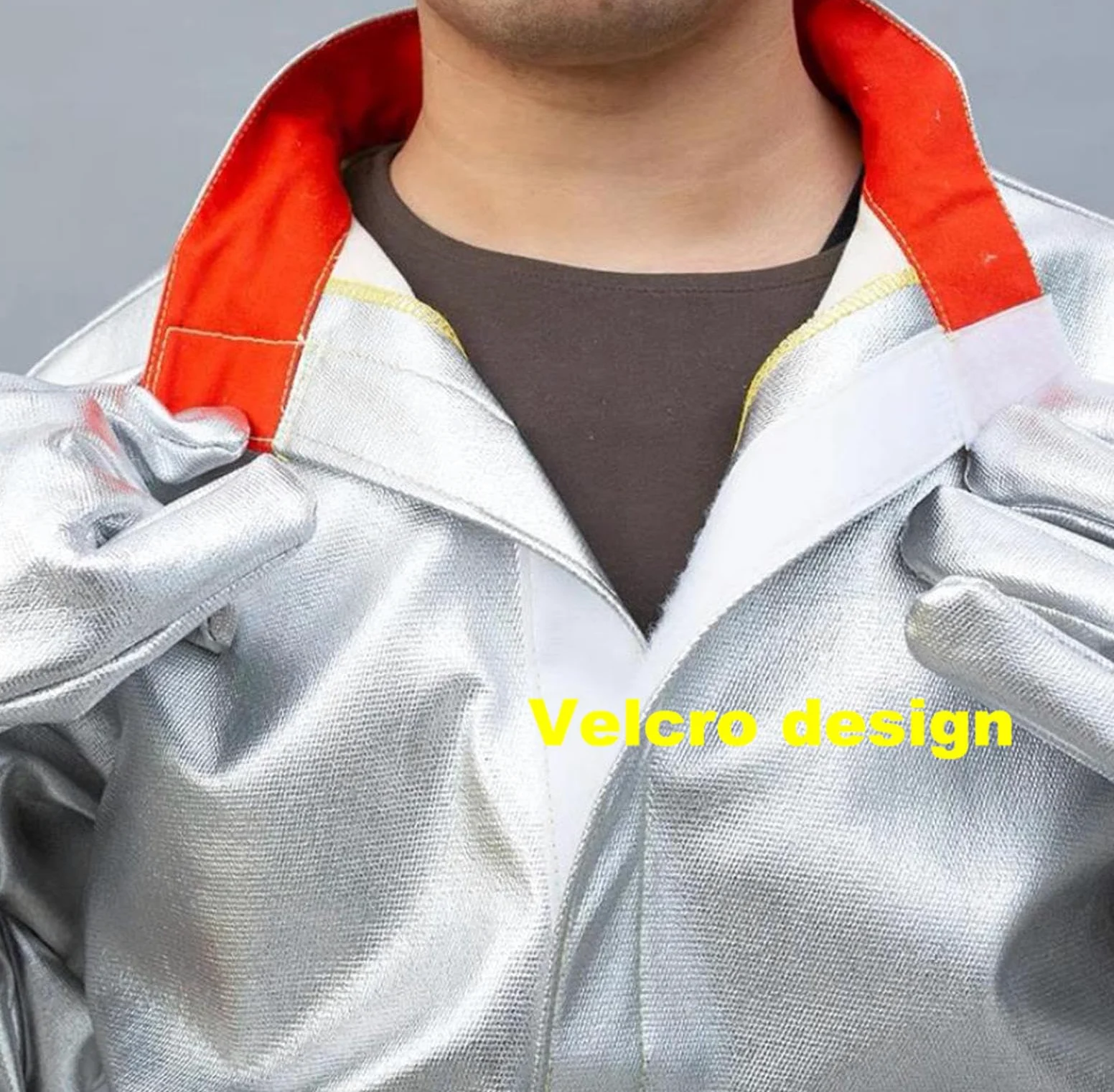 Ropa Ignífuga, Traje Retardador Llamas Resistente A Radiación Térmica Fábrica Vidrio, Planta Química, Barco