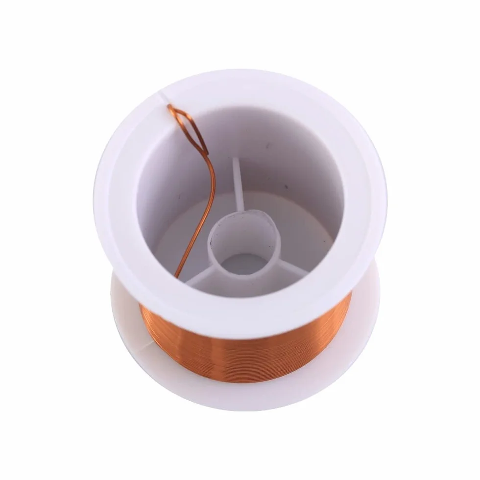 DONGKER Alambre de Cobre Esmaltado 0,7 mm x 10 m Bobina Eléctrica