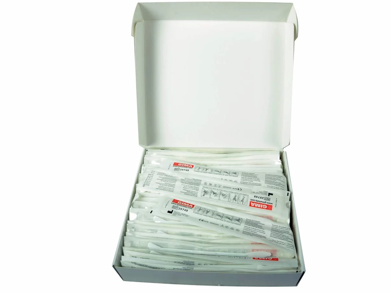 Gima Espátula B Plástico Estéril Pack 100