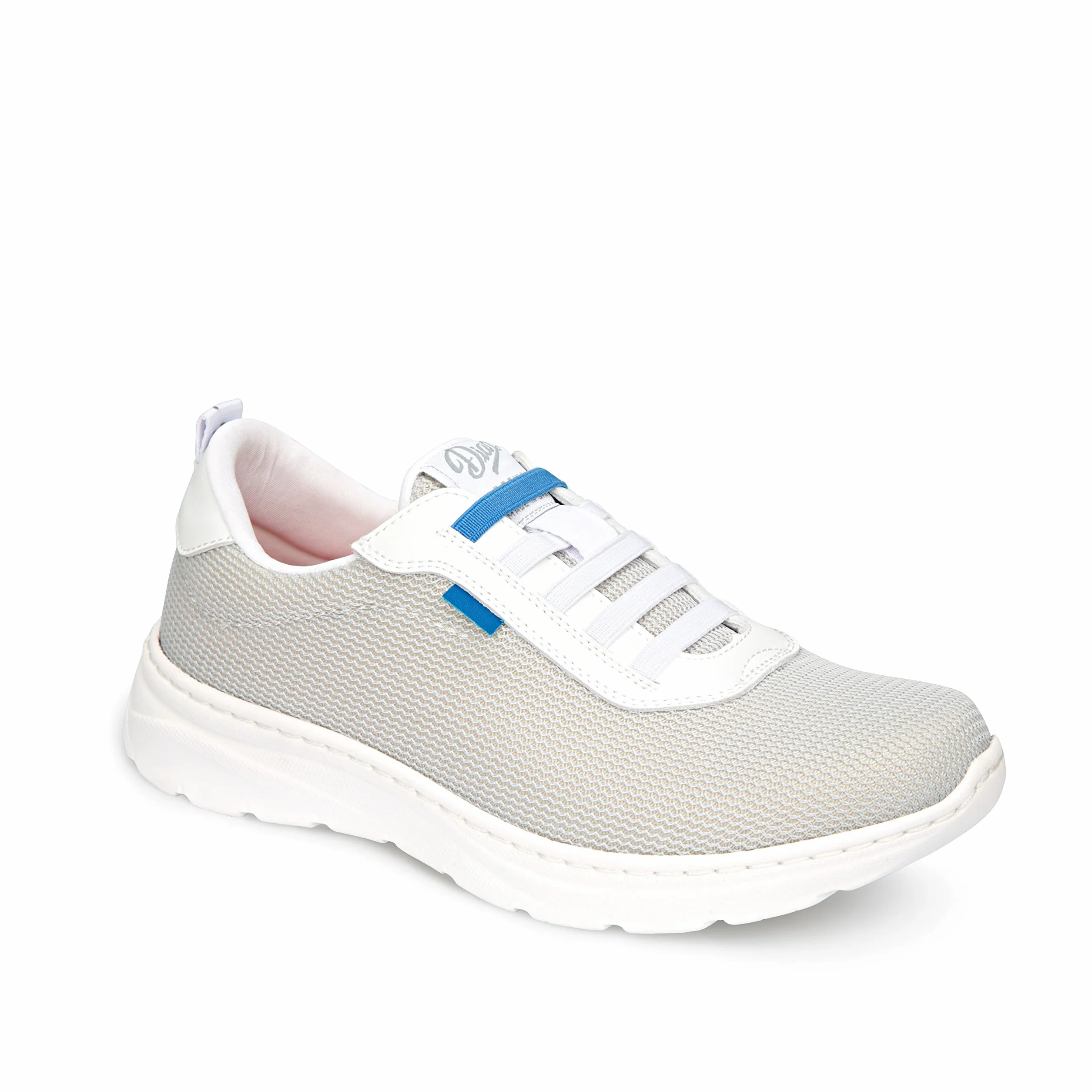 DIAN - Zapatilla de Trabajo para Sanidad y Hostelería Unisex en Colores, Plantilla Acolchada y Suela Antideslizante, Material Textil Transpirable y Repelente a Líquidos, Alicante