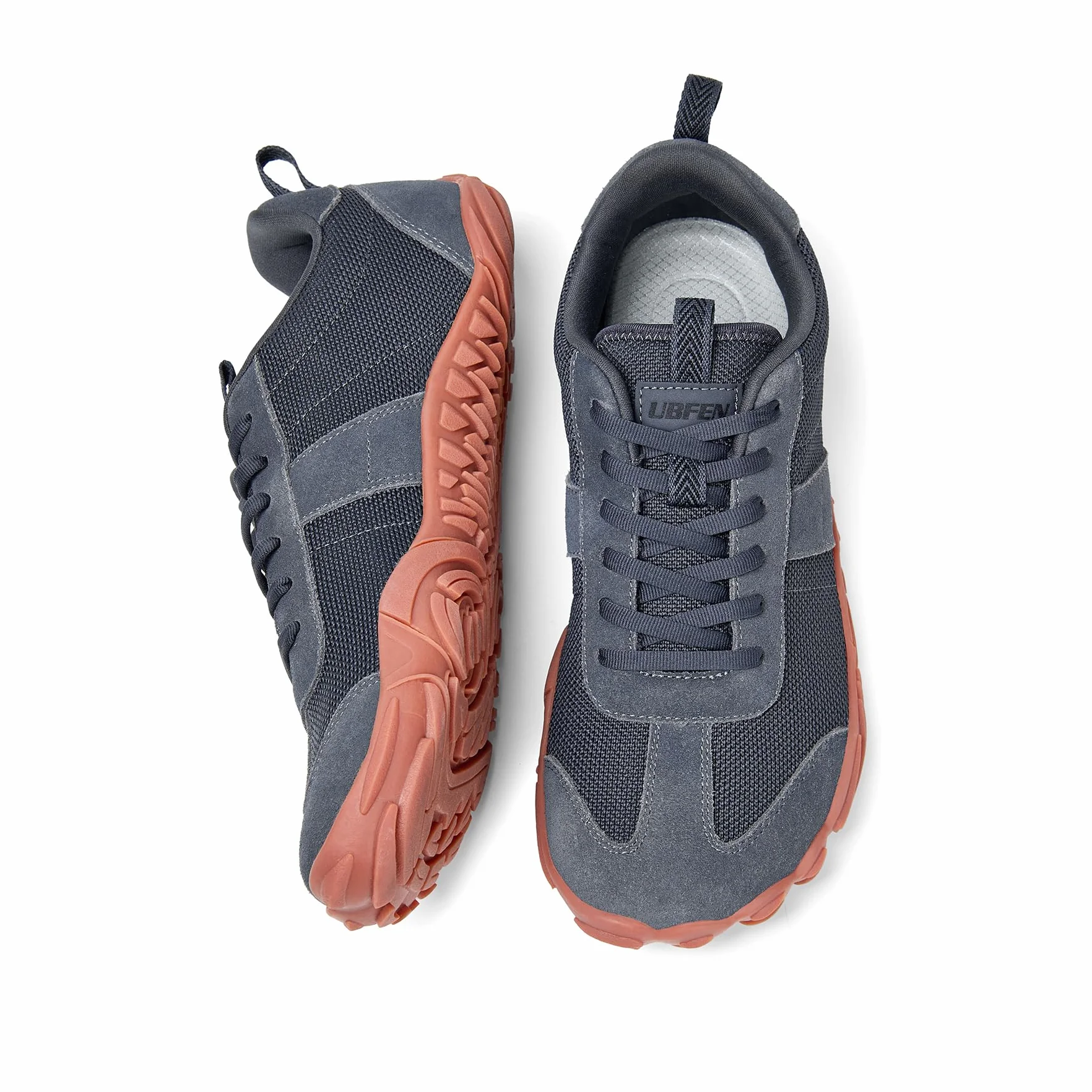 UBFEN Zapatillas Barefoot Hombre Mujer Minimalistas Zapatillas de Deporte Ligeras Comodidad para Trail Running Senderismo y Gym