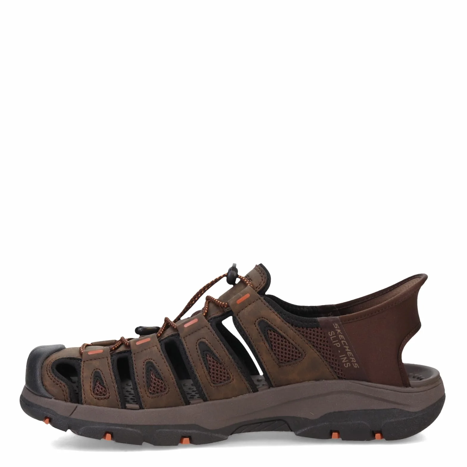 Skechers Norvick Marron Sandalias de pescador cerradas sin cordones Hombre