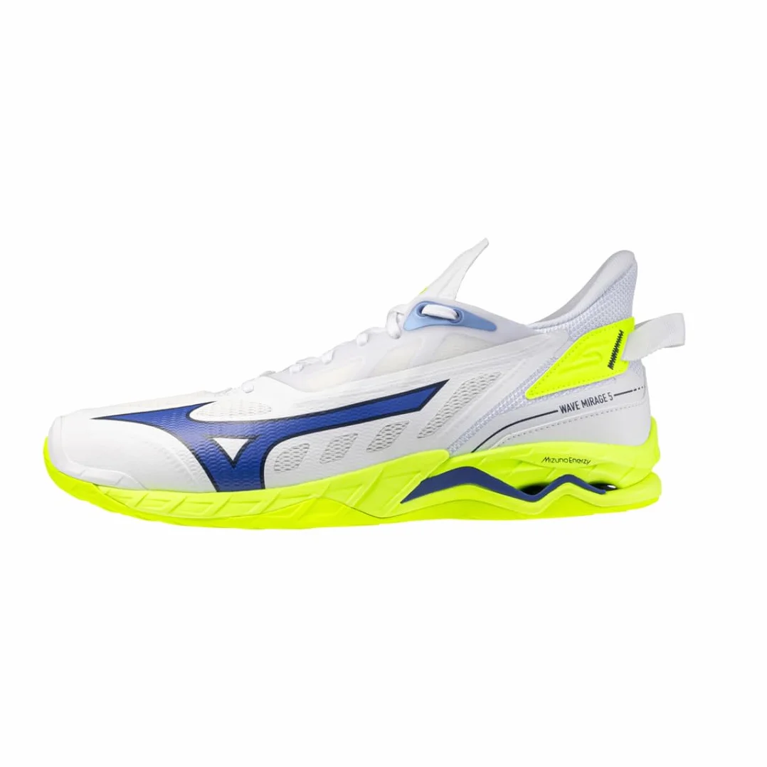 Mizuno Zapatillas Wave Mirage 5 Blancas/Amarillas 2026