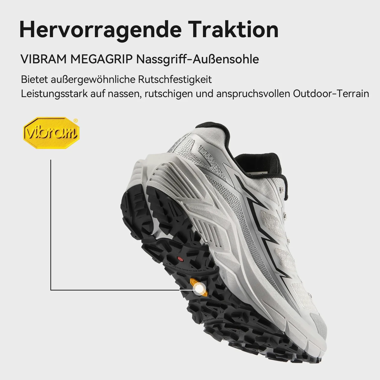KAILAS Zapatillas de senderismo para hombre C4 Sendero ligeras antideslizantes transpirables para correr