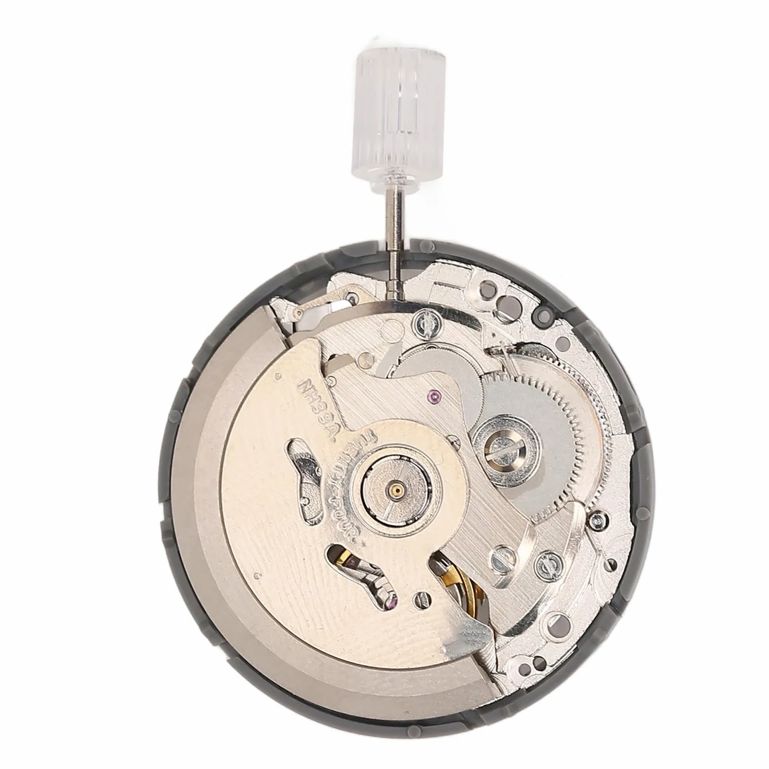 Movimiento De Reloj Mecánico Automático NH39A: Movimiento De Repuesto De Aleación De Alta Precisión con Vástago para Reparación Y Personalización De Relojes Herramientas de relojero