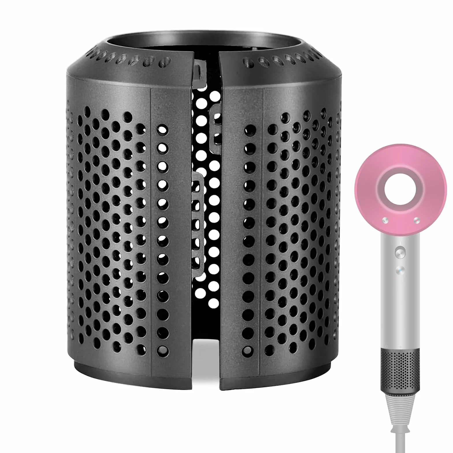 Cubierta de Filtro Exterior Desmontable a Prueba de Polvo para Dyson Supersonic HD15 HD01 HD03 HD08