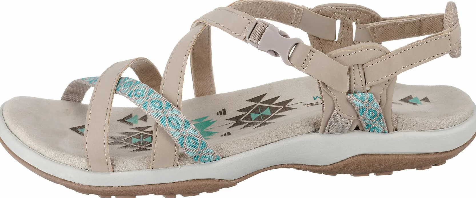 Skechers Mujer Reggae Slim Vacay Sandals