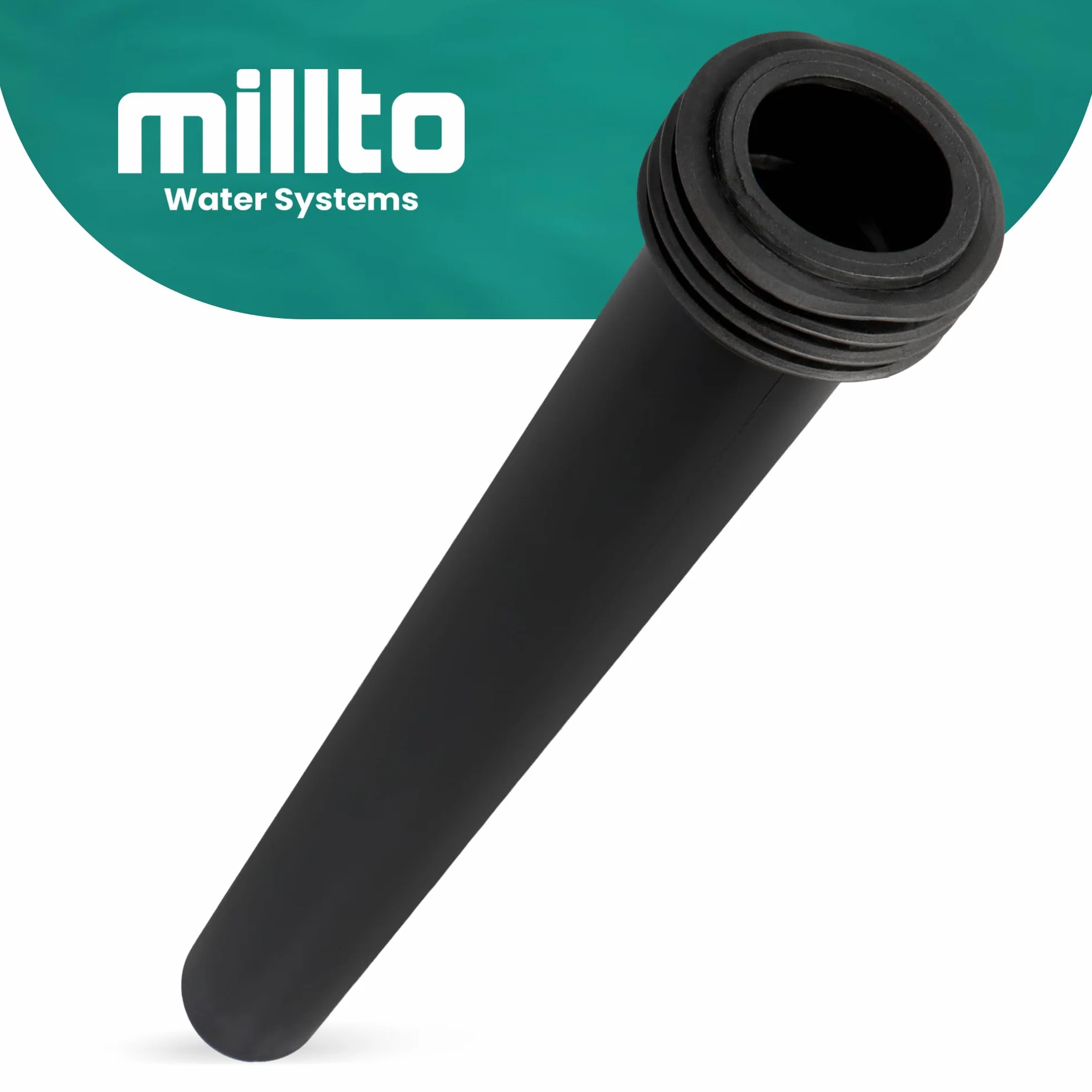Geberit Tubo de descarga 45x370 mm Raccord mural polipropileno Empotrado