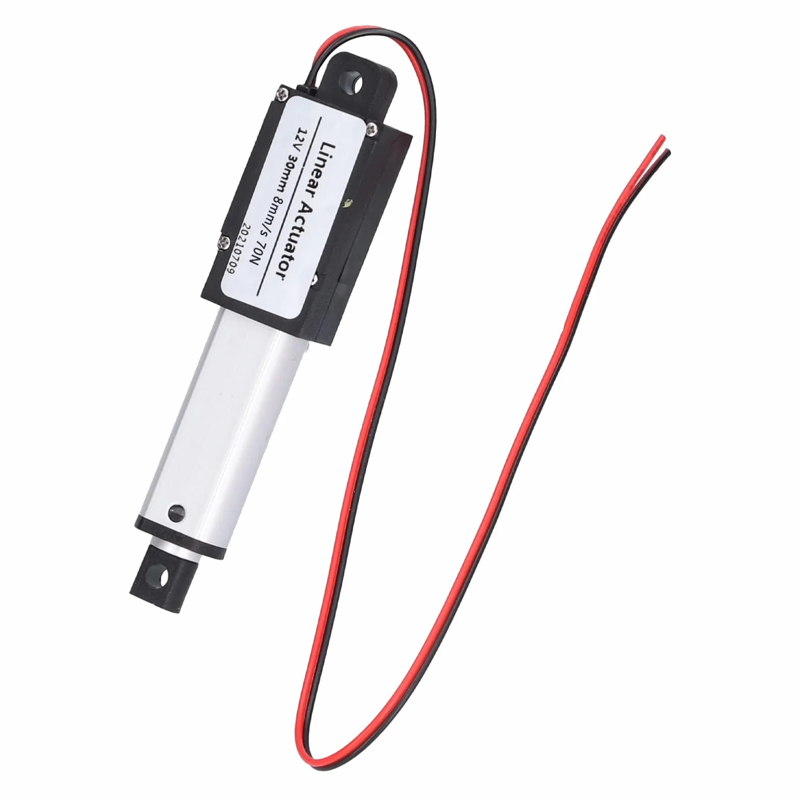 Actuador Lineal Eléctrico 30mm 12V DC Impermeable 8mm/s 70N