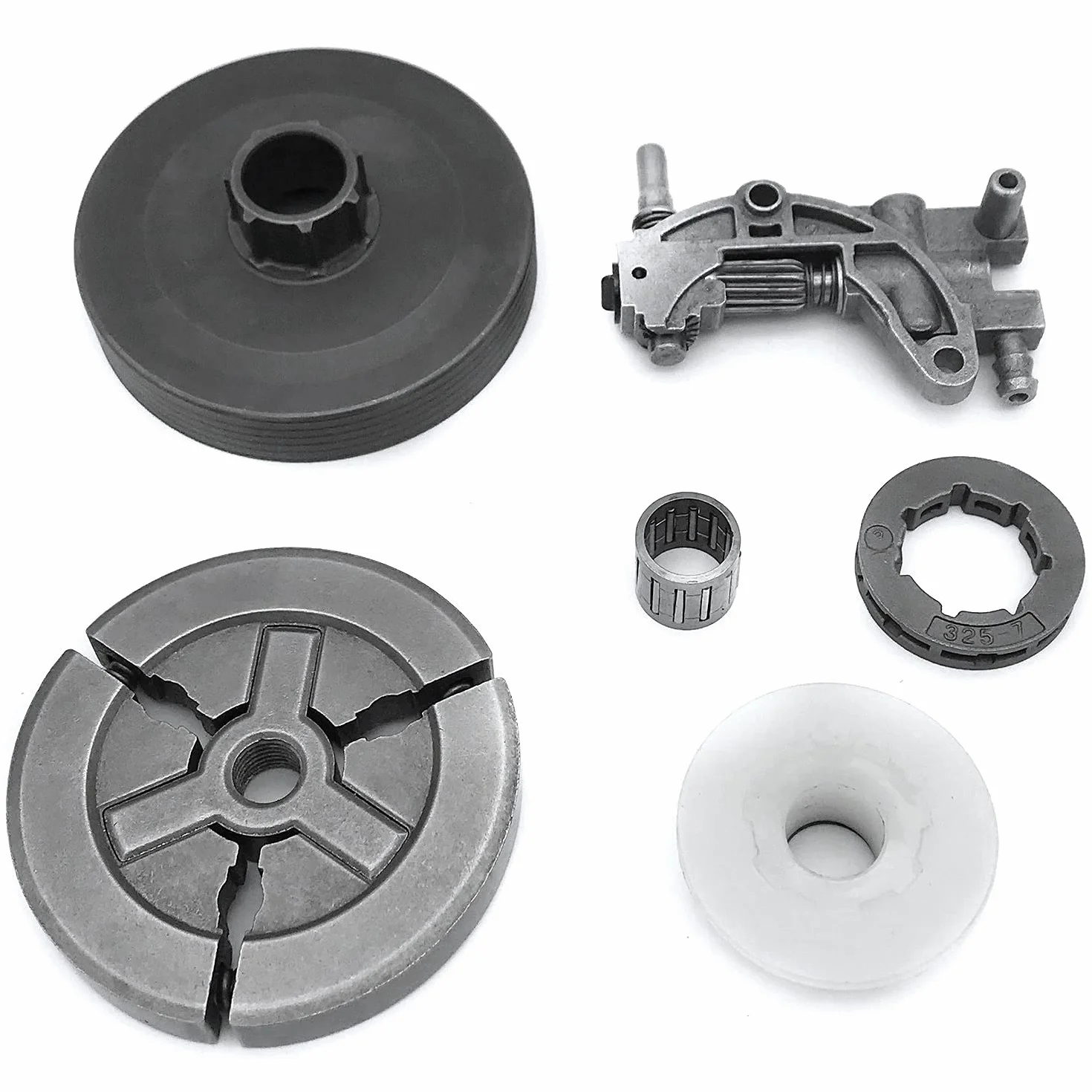 Rueda Dentada del Embrague Tambor para Chinese 4500 5200 5800 45Cc 52Cc 58Cc Motosierra