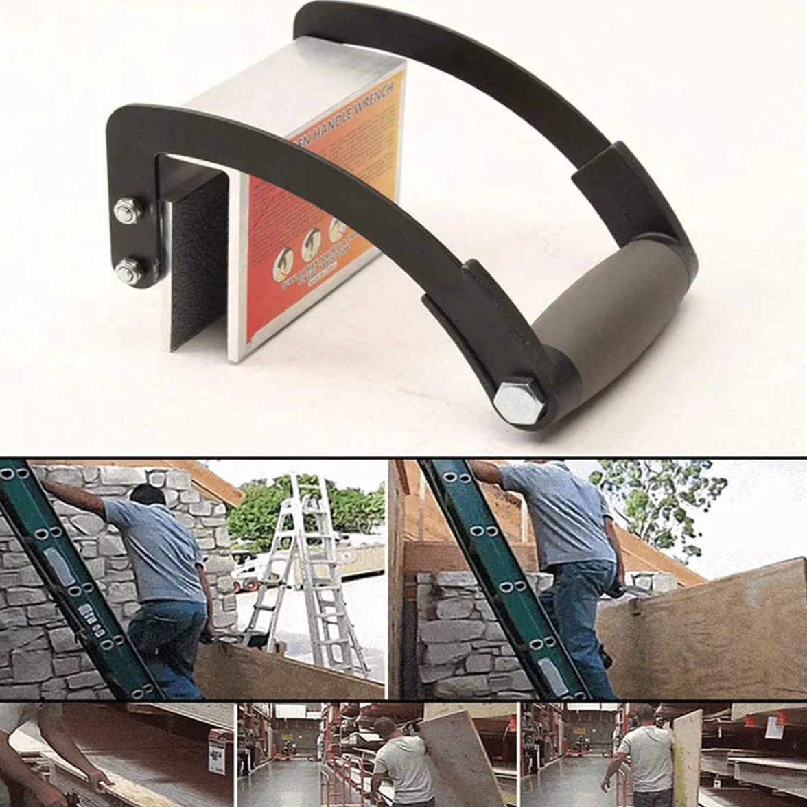 Pinza Para Transportar Paneles, Herramienta Elevadora De Tableros De Madera, Rango De Agarre 0-3/4 Pulgadas