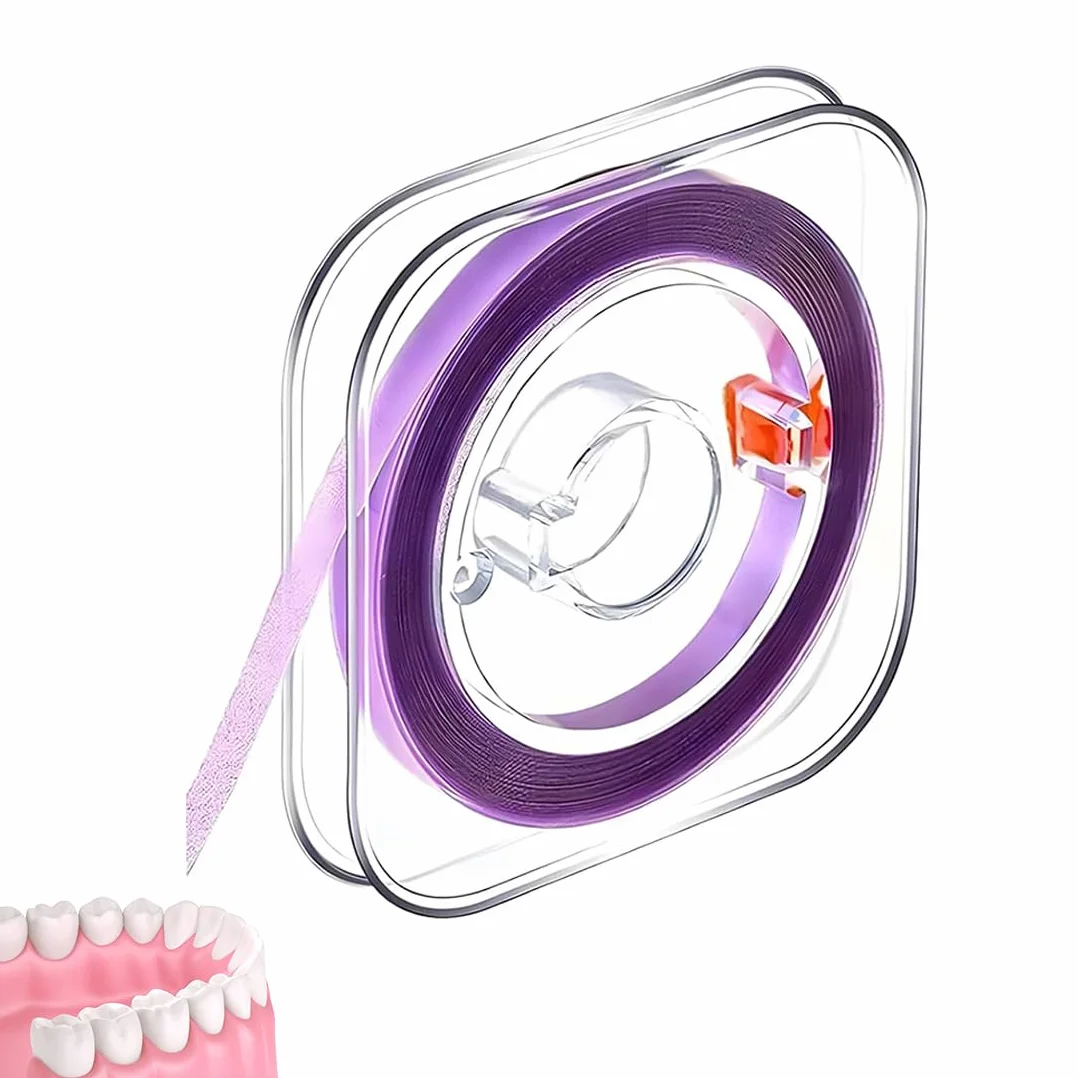 Tiras De Pulido Dental Doble Cara 50µm Papel De Lija Dental Para Limpieza Profunda