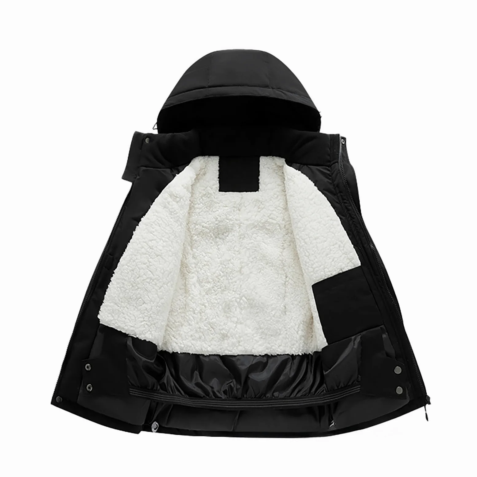 Genérico Traje de Esquí Infantil Chaqueta Pantalones Térmicos Aislamiento Tela Impermeable Bolsillos Seguridad Confort Actividades Nieve Invierno