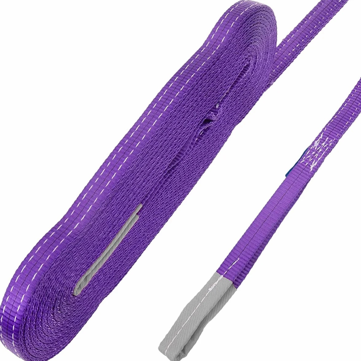 Correa de elevación de poliéster dúplex 1T 1M Morado
