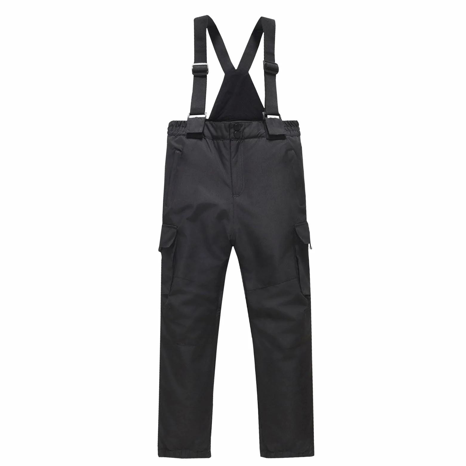 Traje de esquí infantil de 2 piezas, resistente al viento, impermeable, chaqueta de esquí con capucha + pantalones de esquí, transpirable, cálido, traje de nieve acolchado para niños y niñas