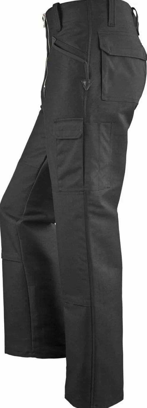 Job Uncool - Pantalones de trabajo (doble piloto/teflón) con equipamiento Cordura
