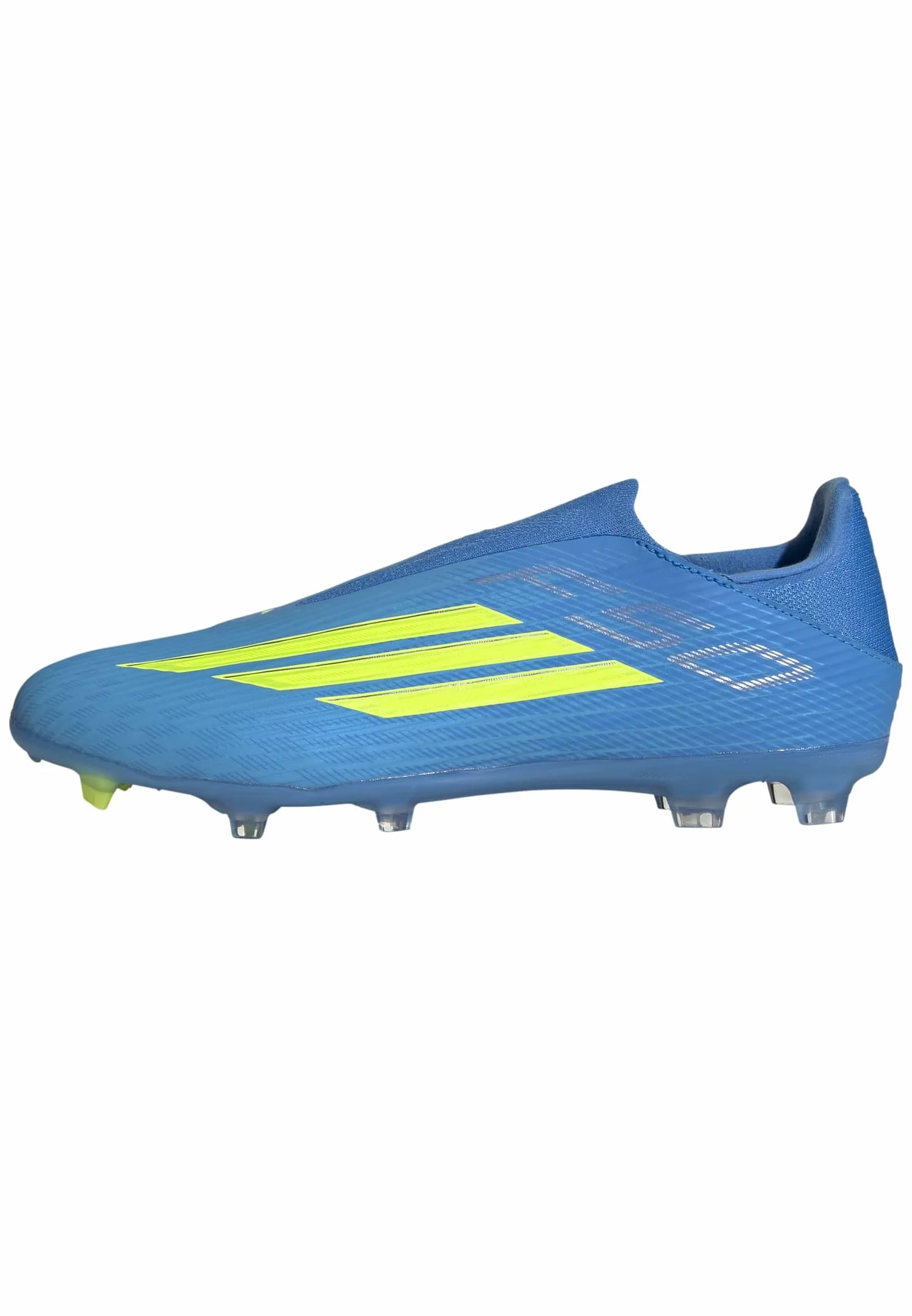 adidas Unisex Bota de fútbol F50 League Laceless para césped Natural seco/multisuperficie