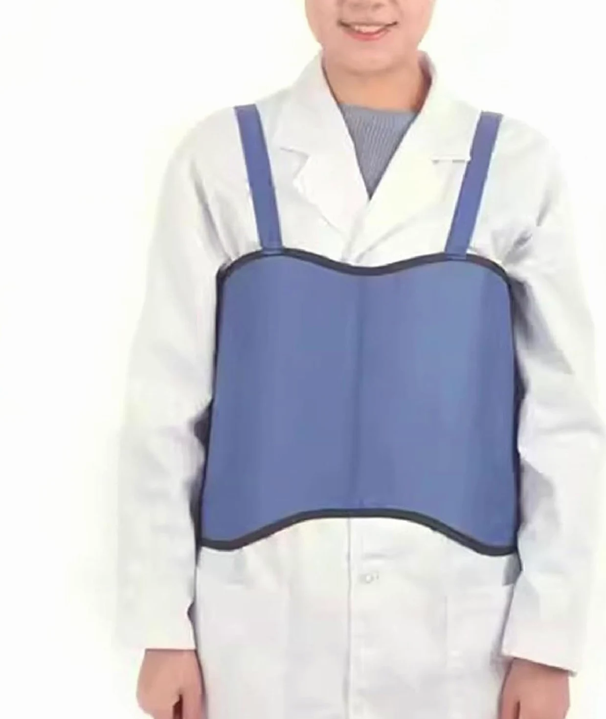 Chaleco de Rayos X de Plomo de Goma, protección de Senos de 0,5 mmpb, Chaleco de Plomo, Traje de protección contra la radiación, protección Completa, Escudo de Rayos X
