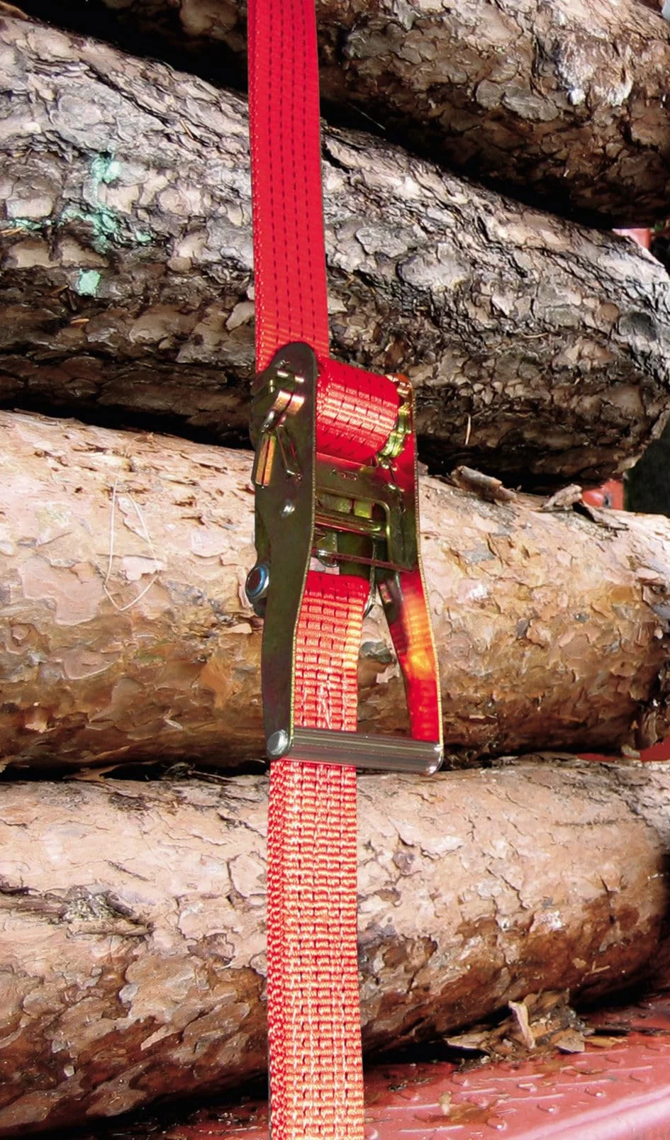 Kerbl trinquete Amarre ösenhaken 2 Piezas 50 mm 8 M 5000 kg Rojo